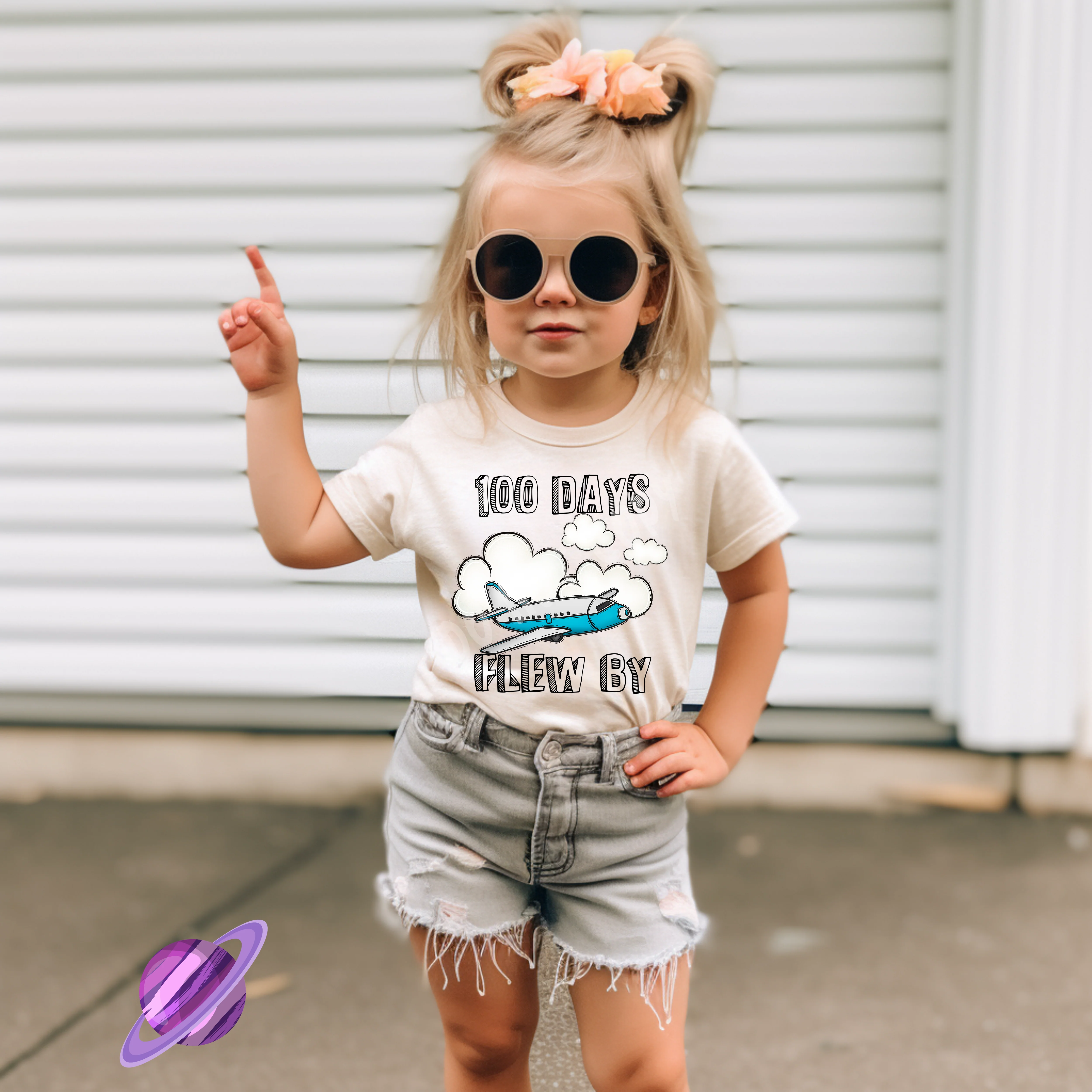 100 DAYS FLEW TEE