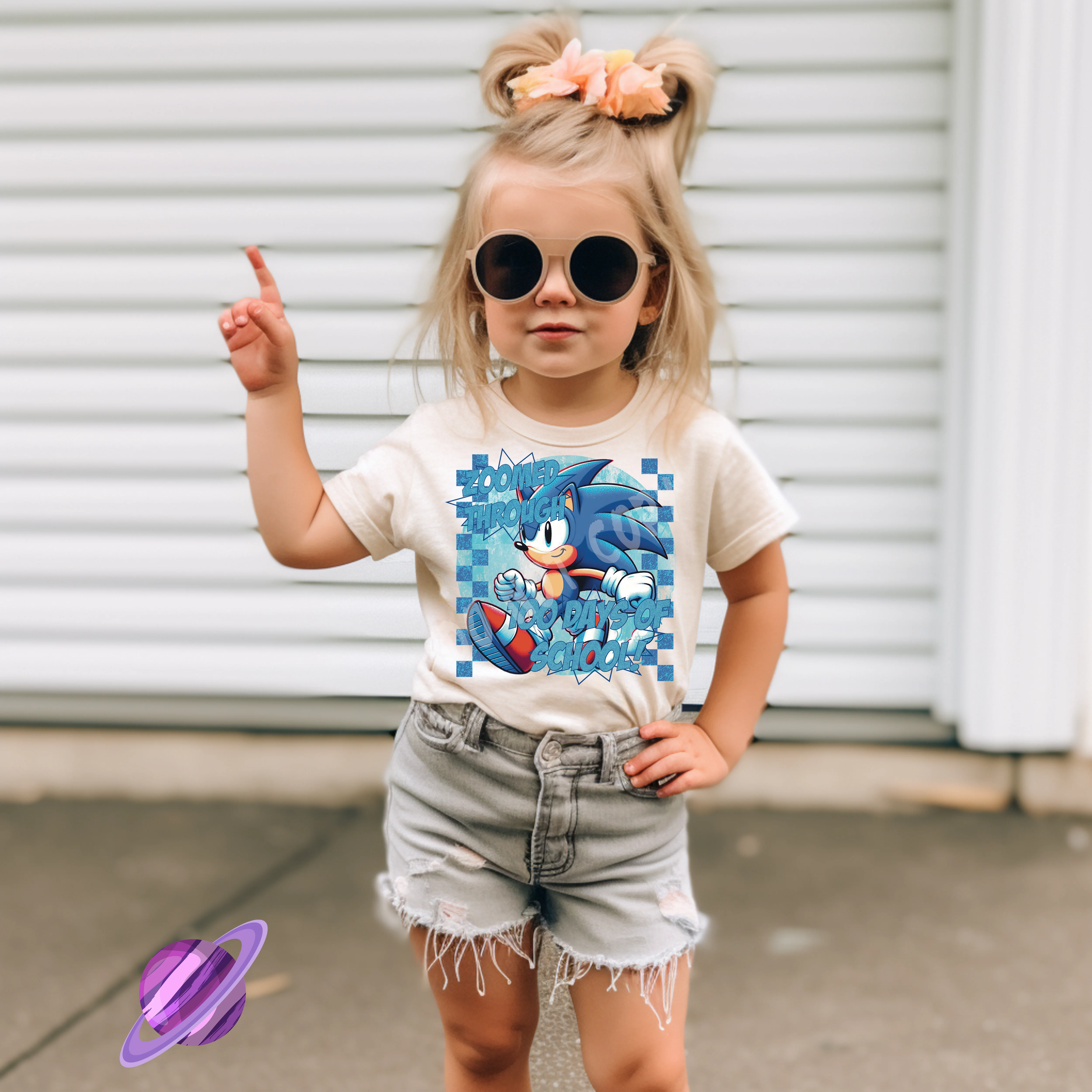 100 Days Zoomed TEE