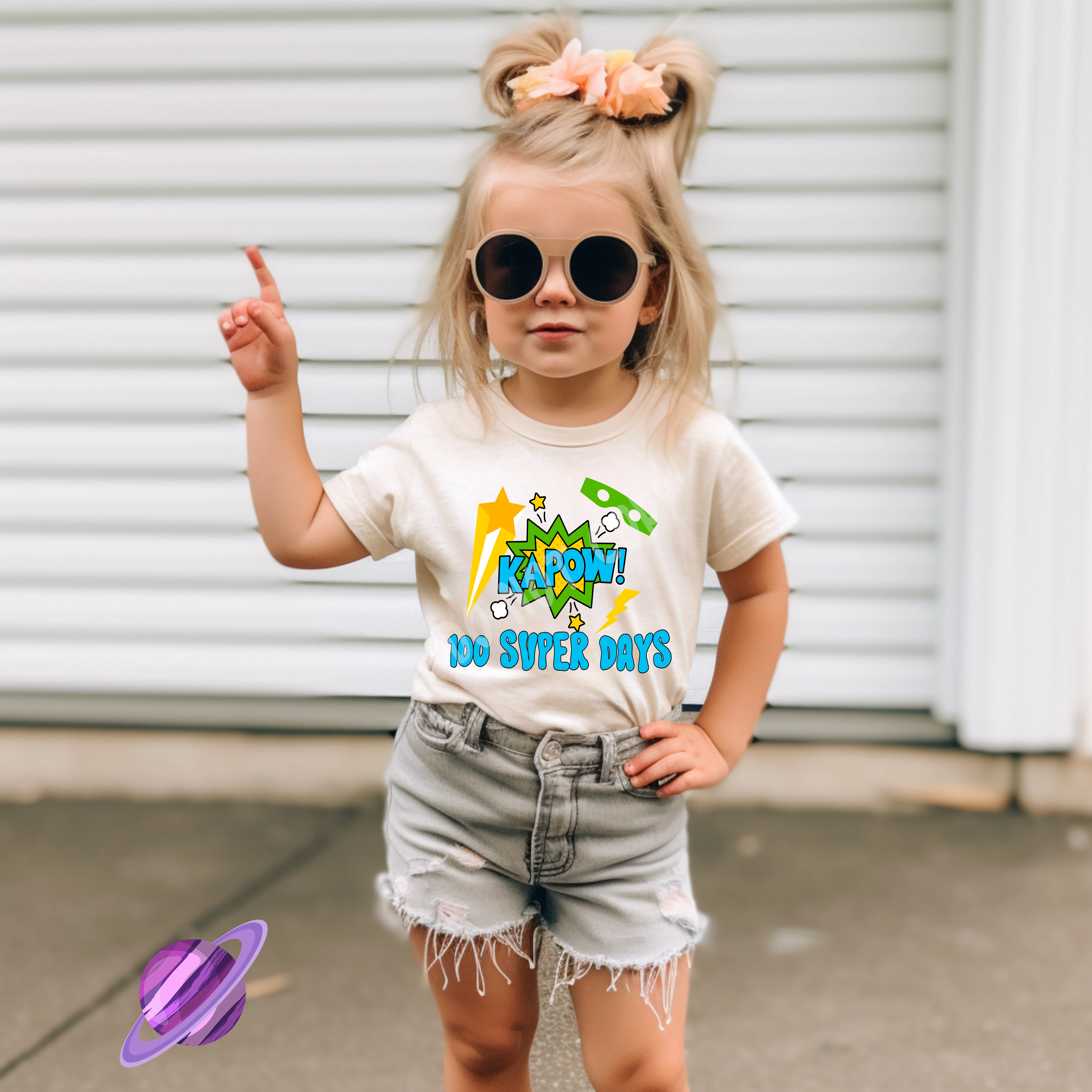 100 SUPER DAYS TEE