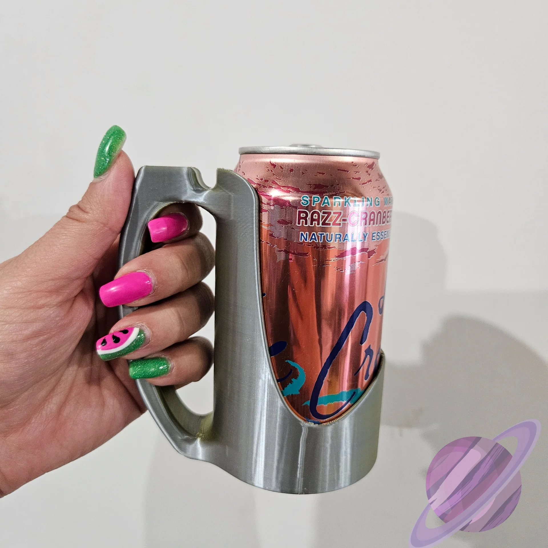 3D PRINTED 12 OZ SODA CAN CUP HOLDER WITH HANDLE - Image 3