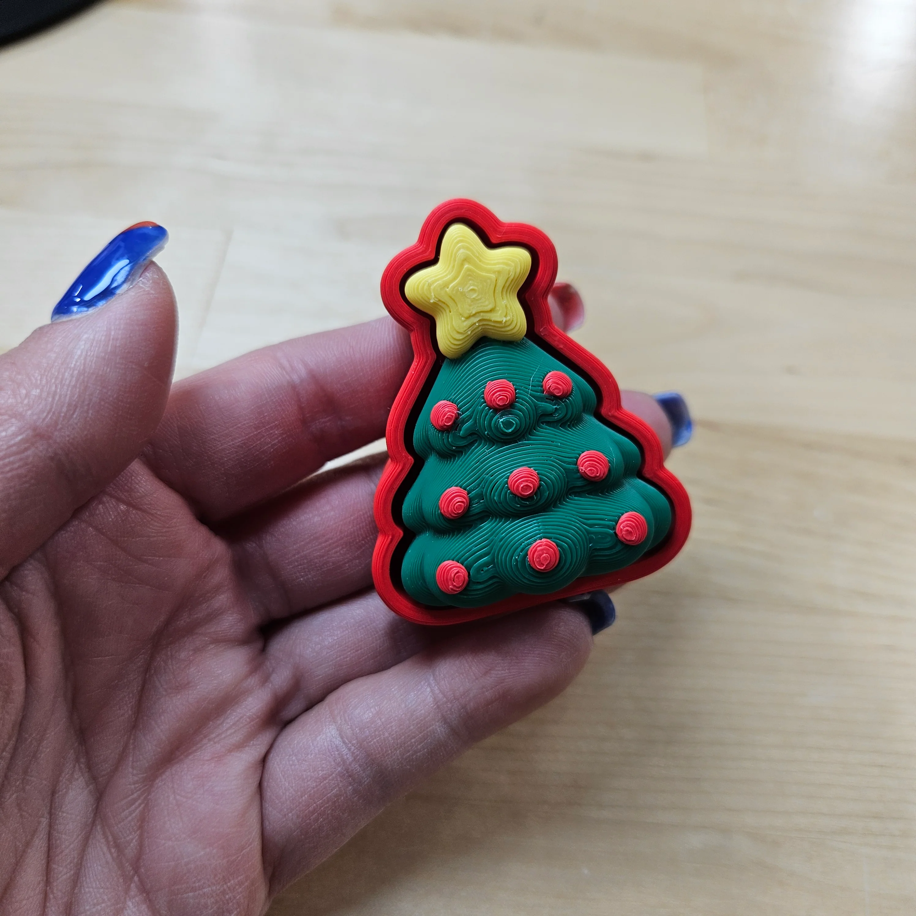 6 PACK- 3D PRINTED HOLIDAY CLICKER FIDGETS - Image 13