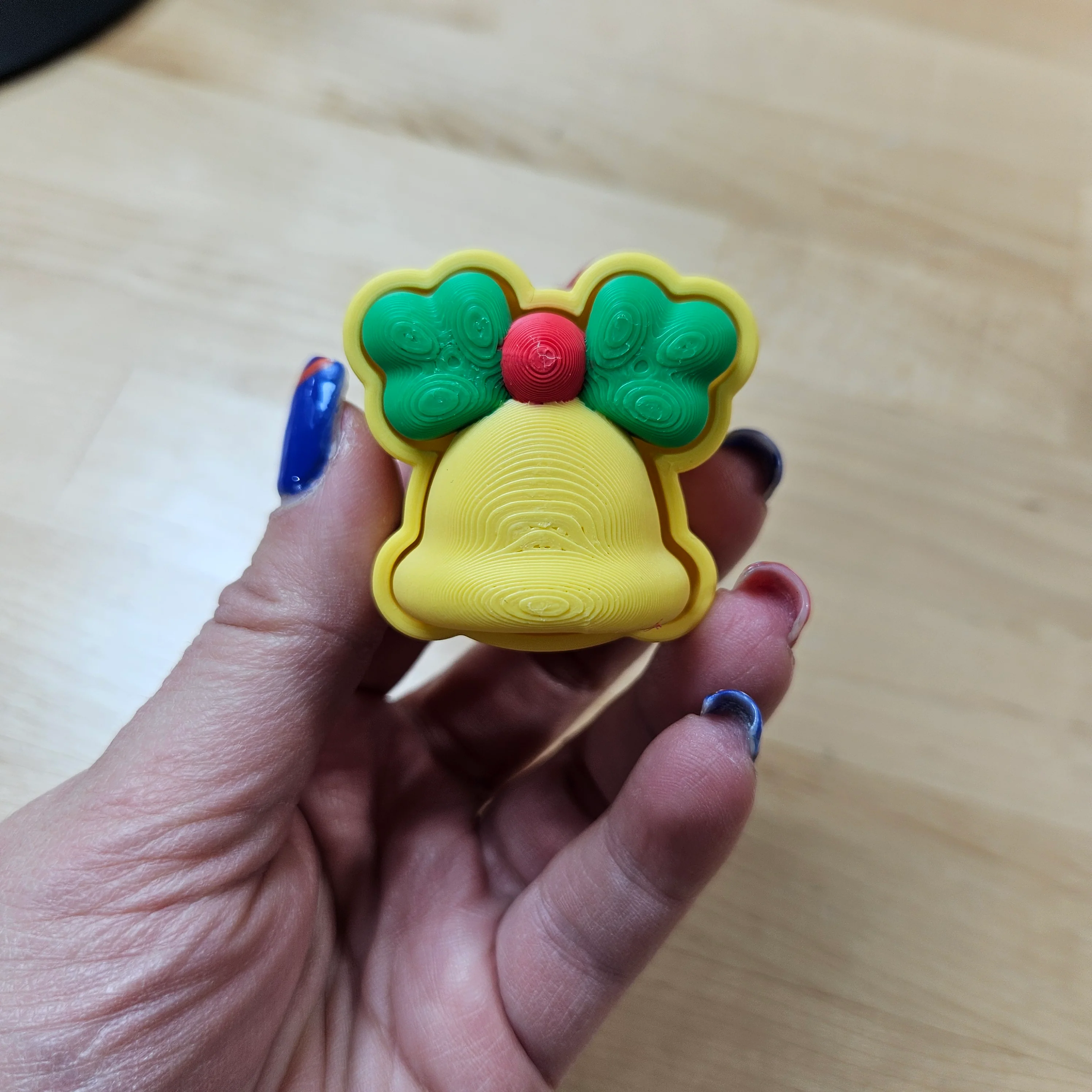 6 PACK- 3D PRINTED HOLIDAY CLICKER FIDGETS - Image 5