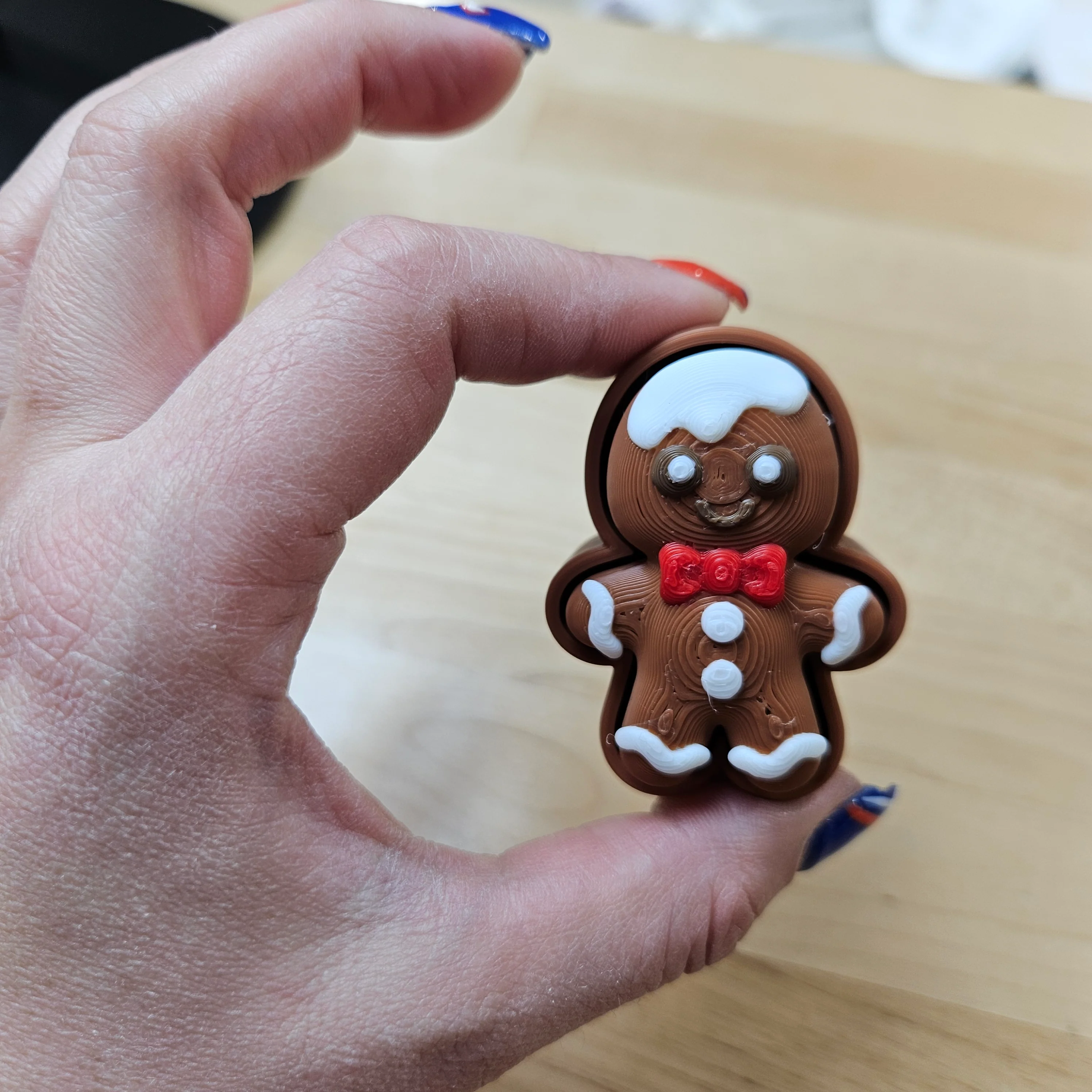 6 PACK- 3D PRINTED HOLIDAY CLICKER FIDGETS - Image 8