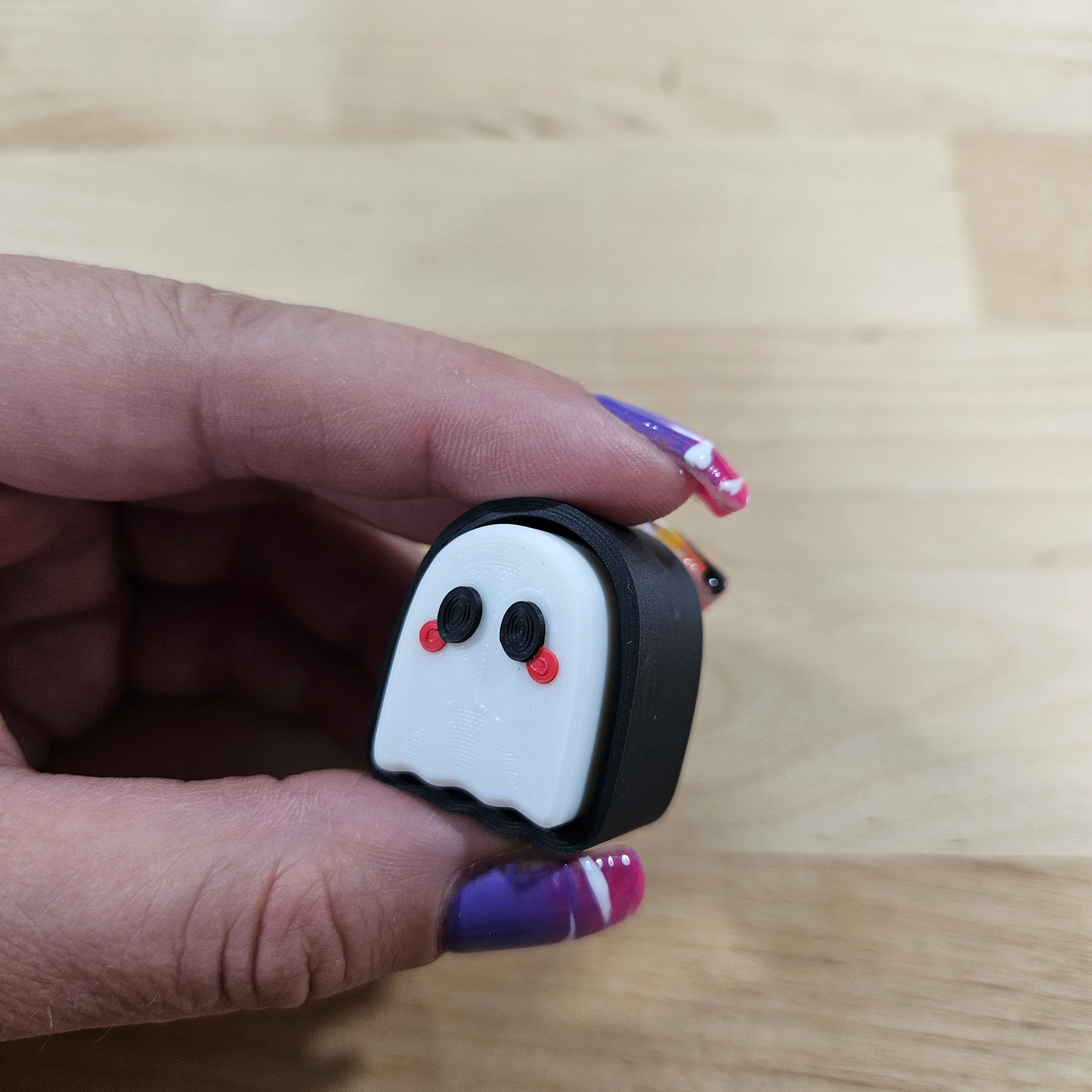 6 PACK- 3D PRINTED SPOOKY CLICKER FIDGETS - Image 12