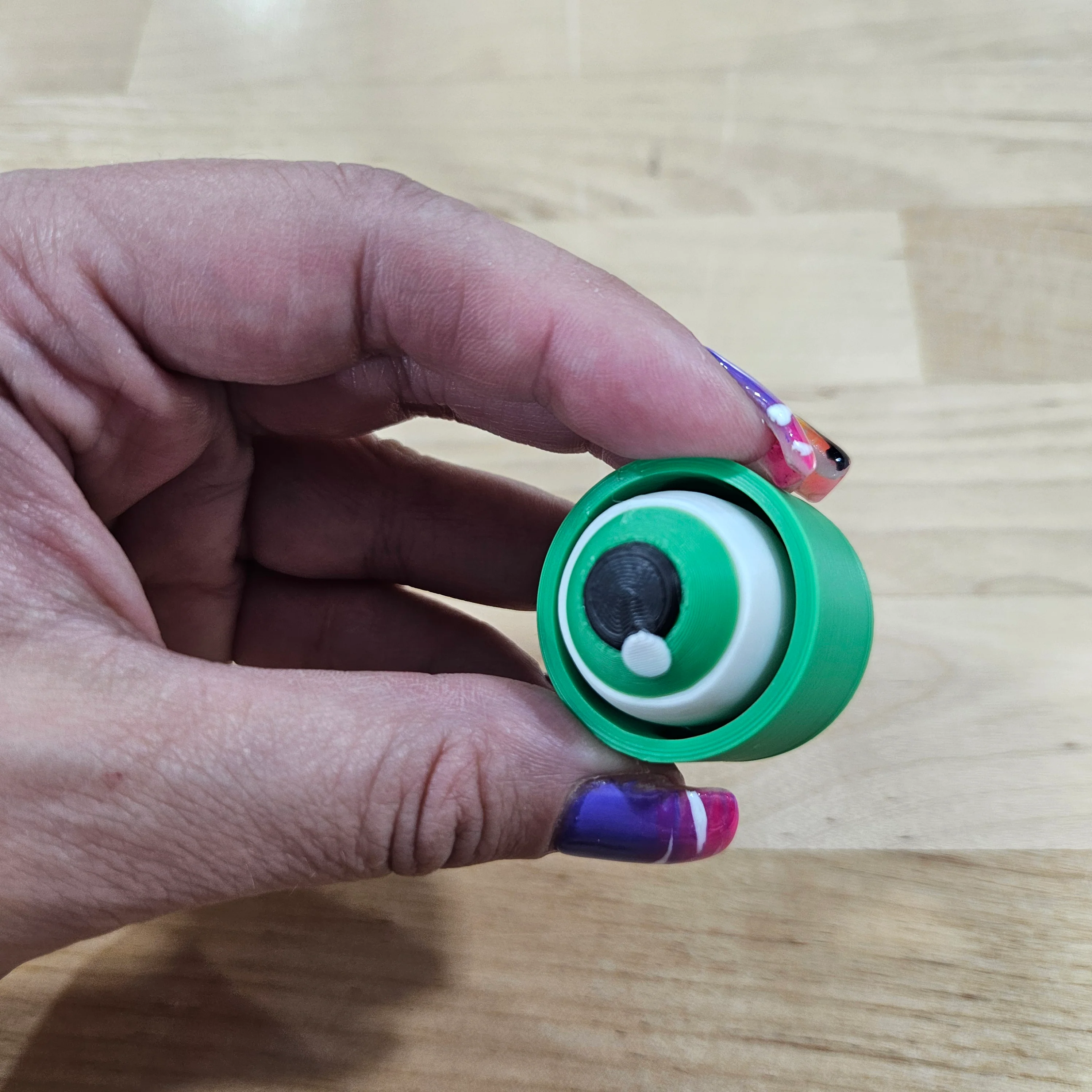 6 PACK- 3D PRINTED SPOOKY CLICKER FIDGETS - Image 13