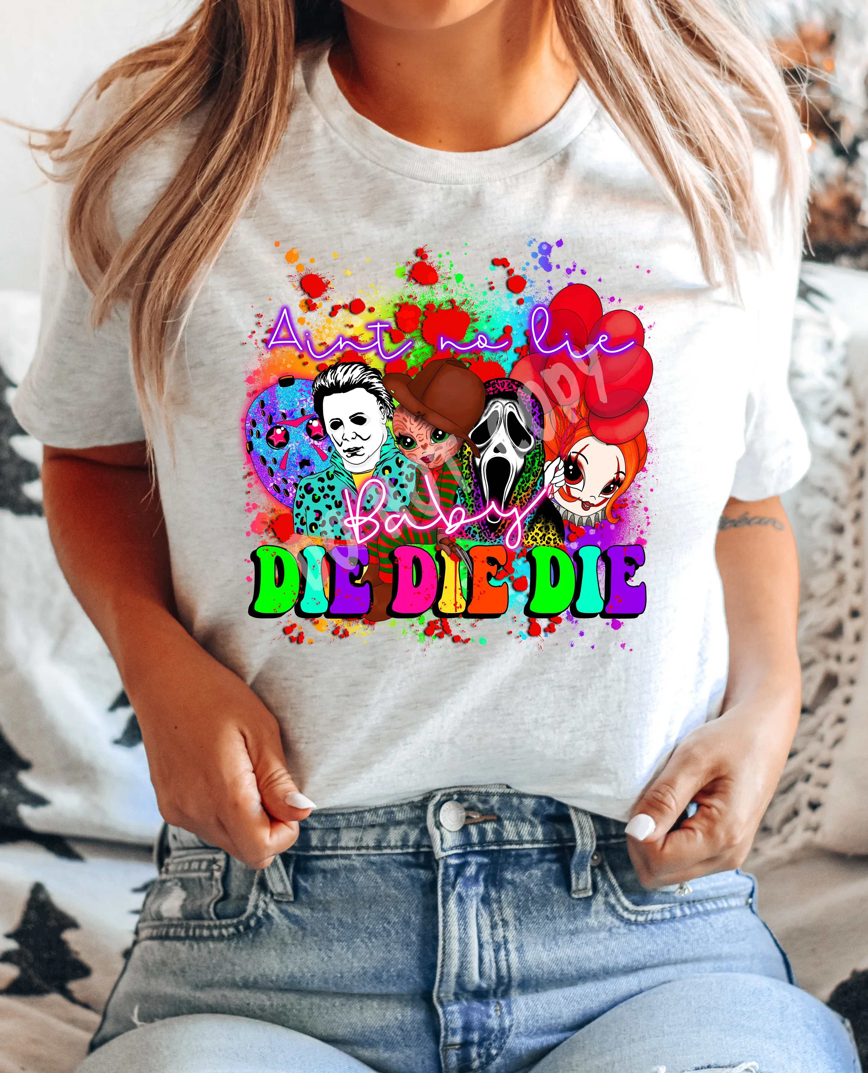 90'S DIE DIE DIE TEE - Image 2