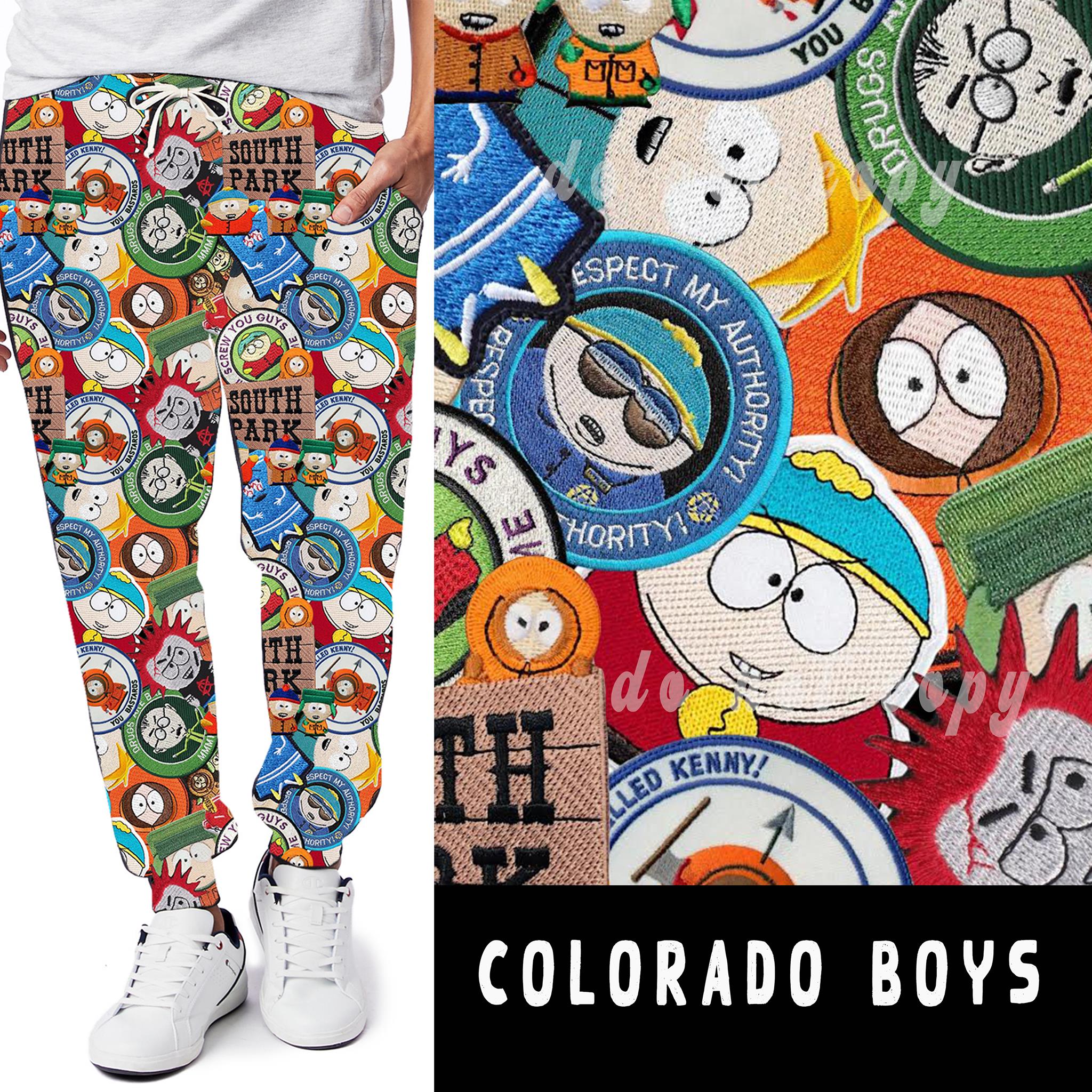 90'S TOON RUN-COLORADO BOYS LEGGINGS/JOGGERS - Image 2