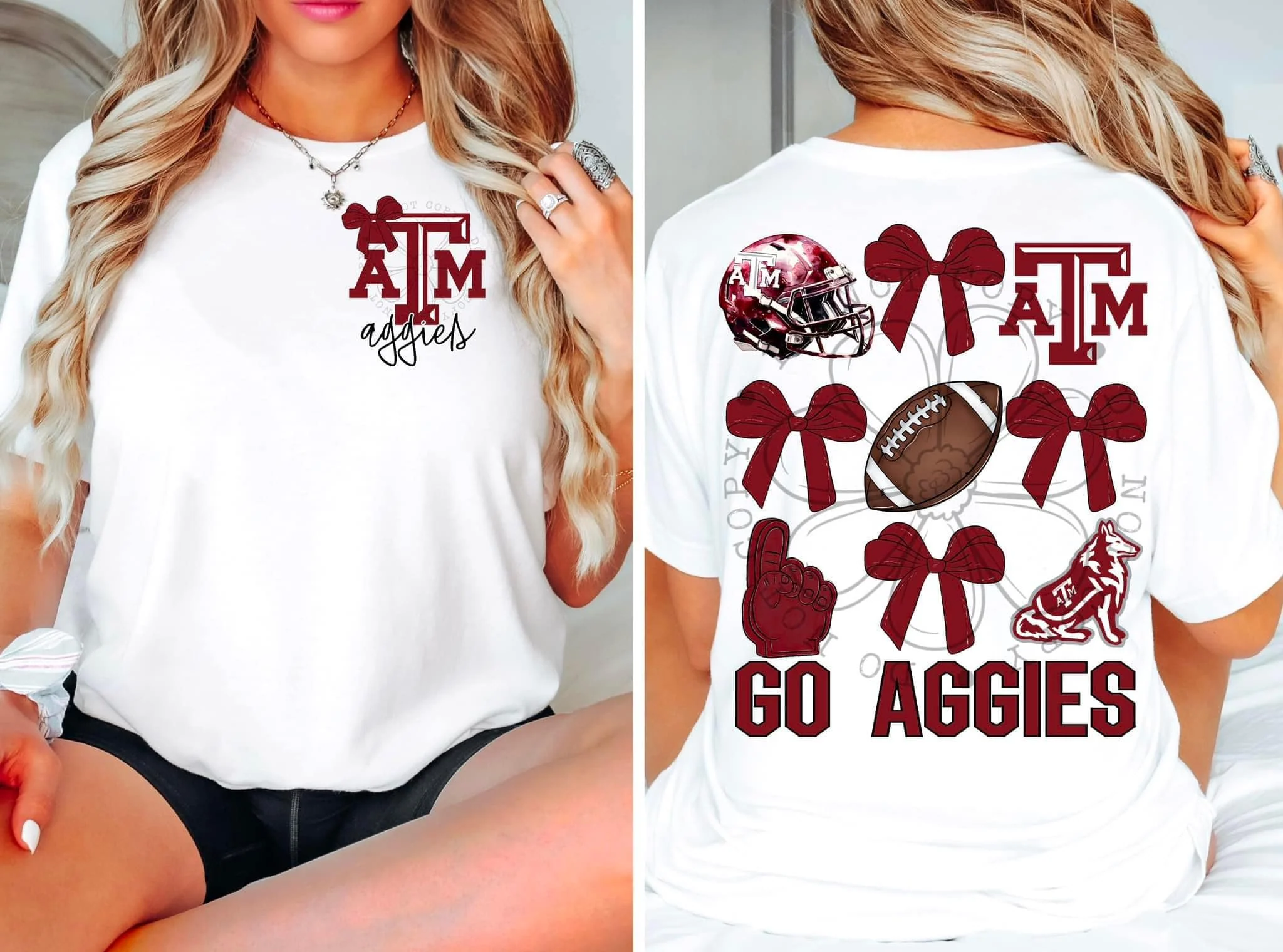AG DOUBLE SIDED TEE