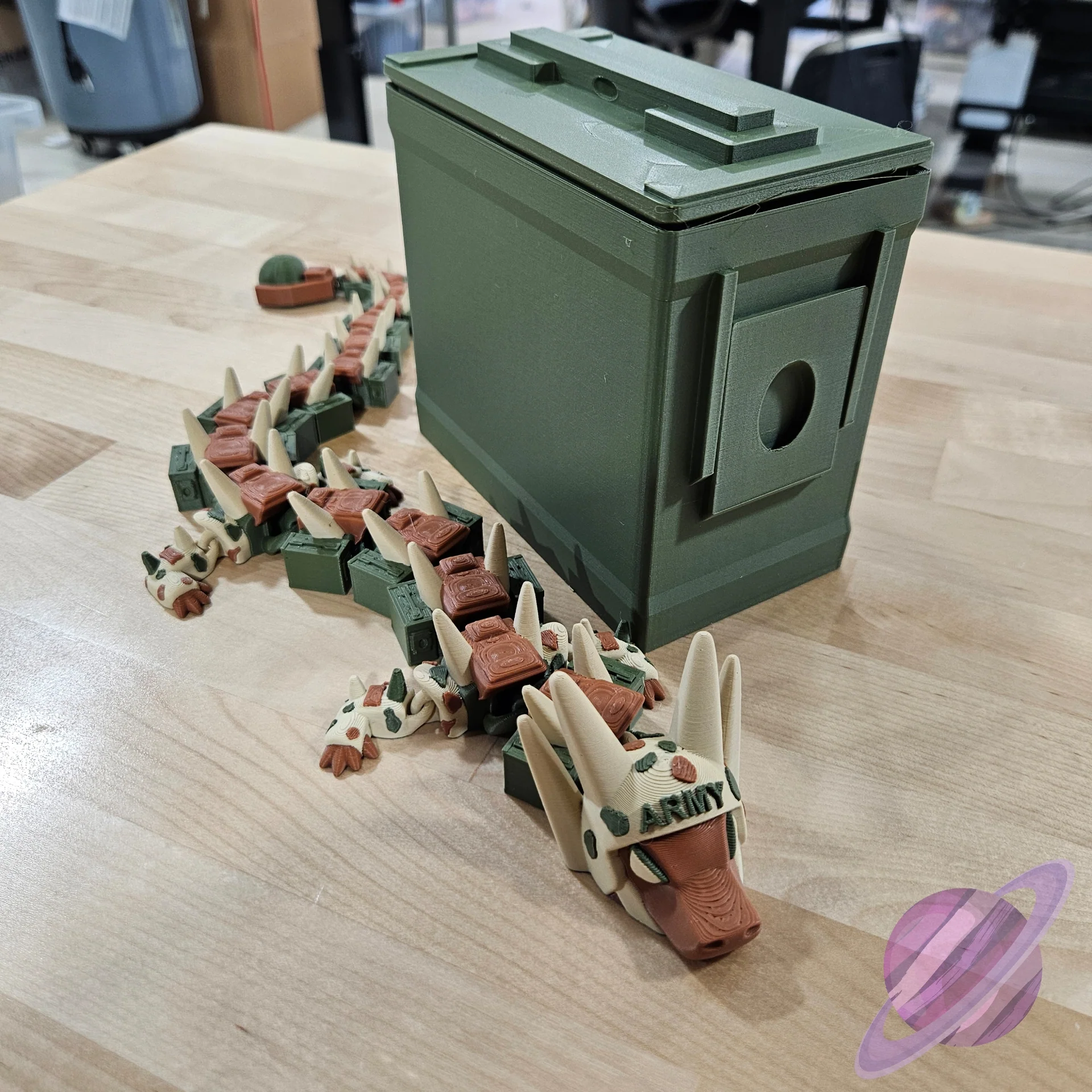 3D PRINTED ARMY DRAGON - Image 2