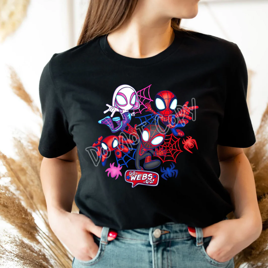 GO WEBS - UNISEX TEE ADULTS/KIDS