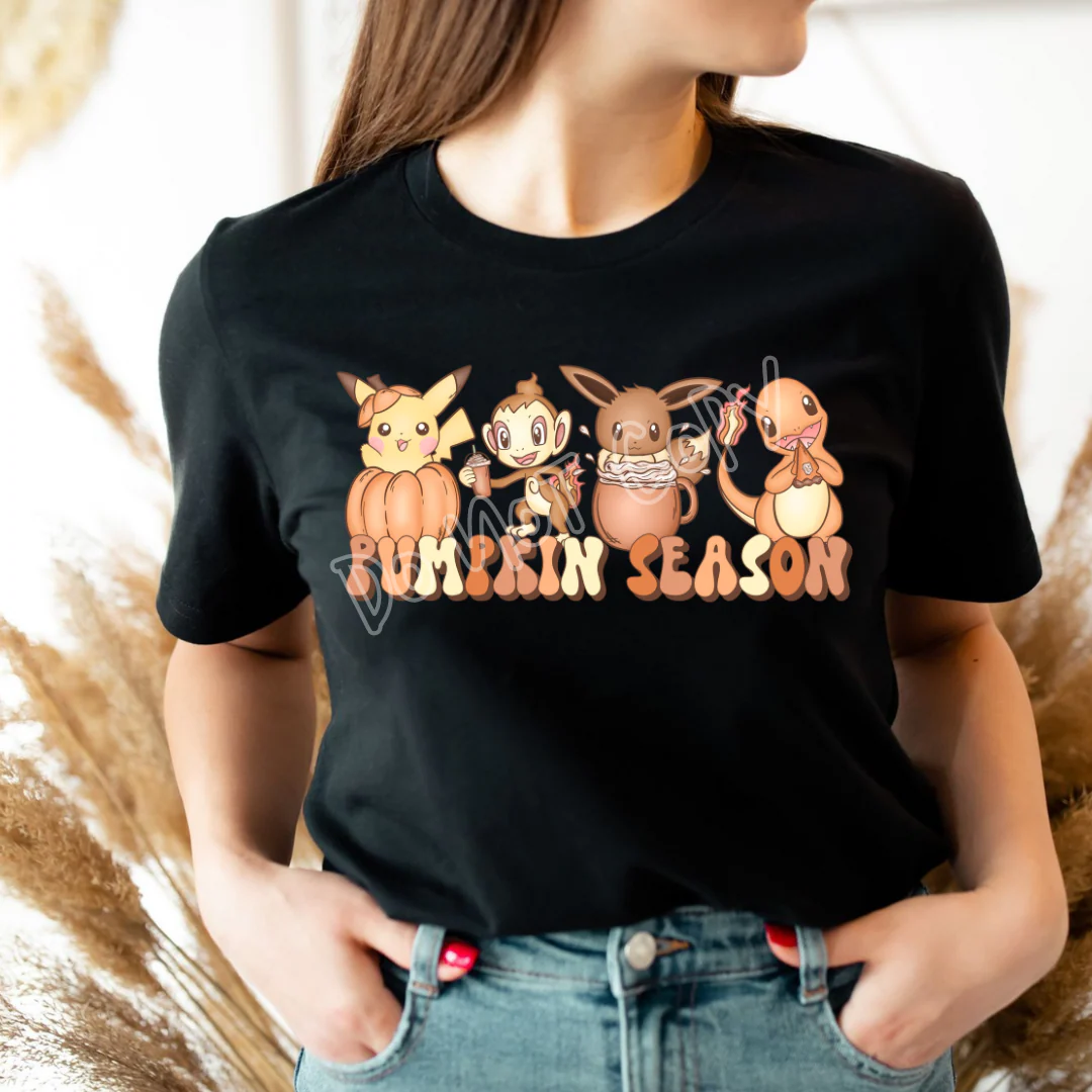 PUMPKINS W/ POKES - UNISEX TEE ADULTS/KIDS