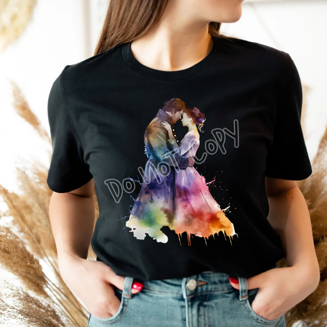 SASSENCACH WATERCOLOR - UNISEX TEE ADULTS/KIDS