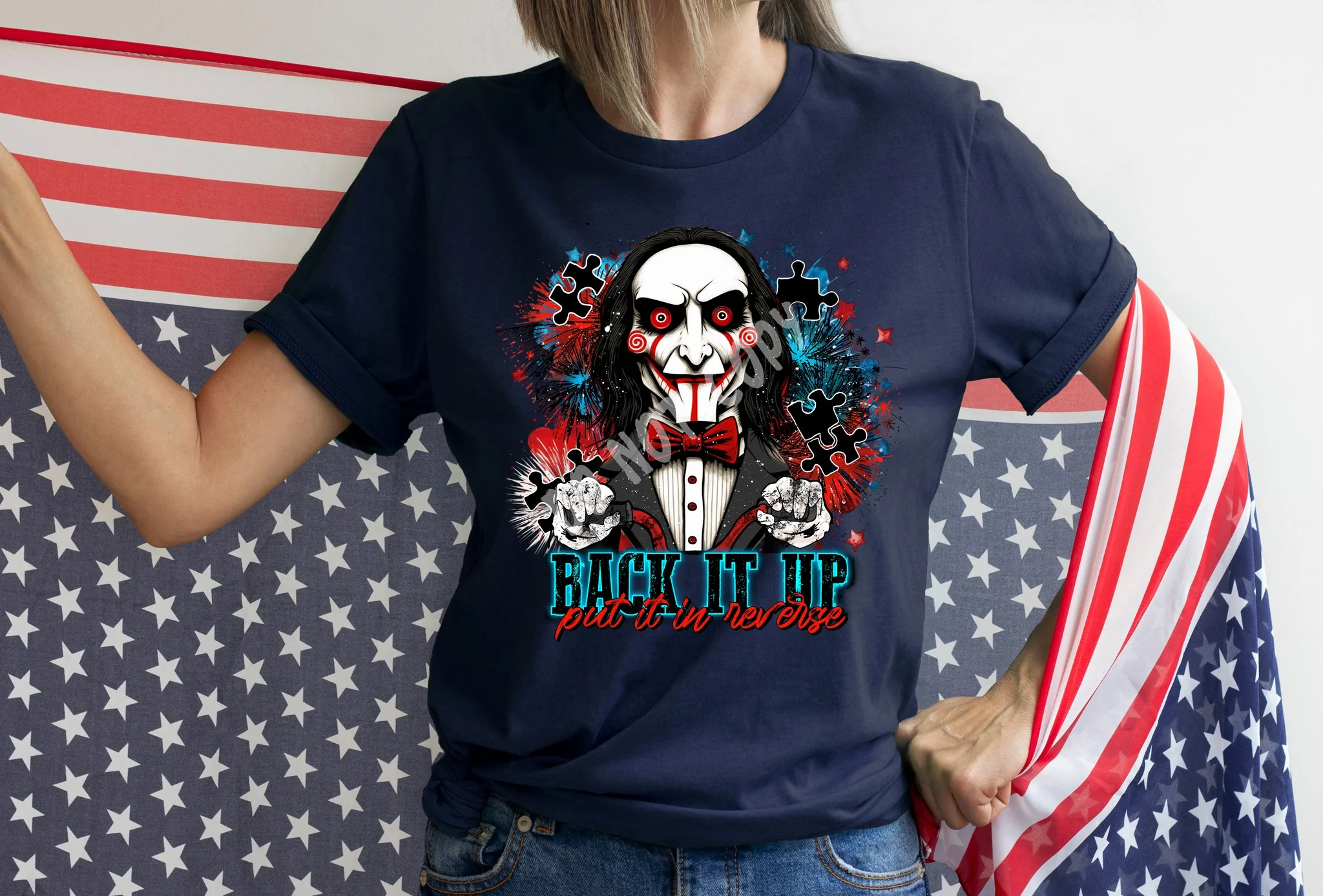 BACK IT UP- UNISEX TEE ADULTS/KIDS
