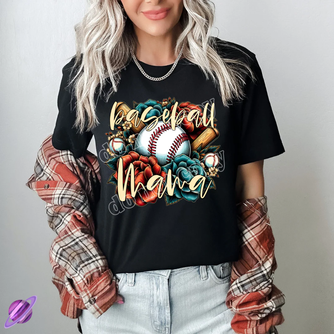 Baseball Mama Tee