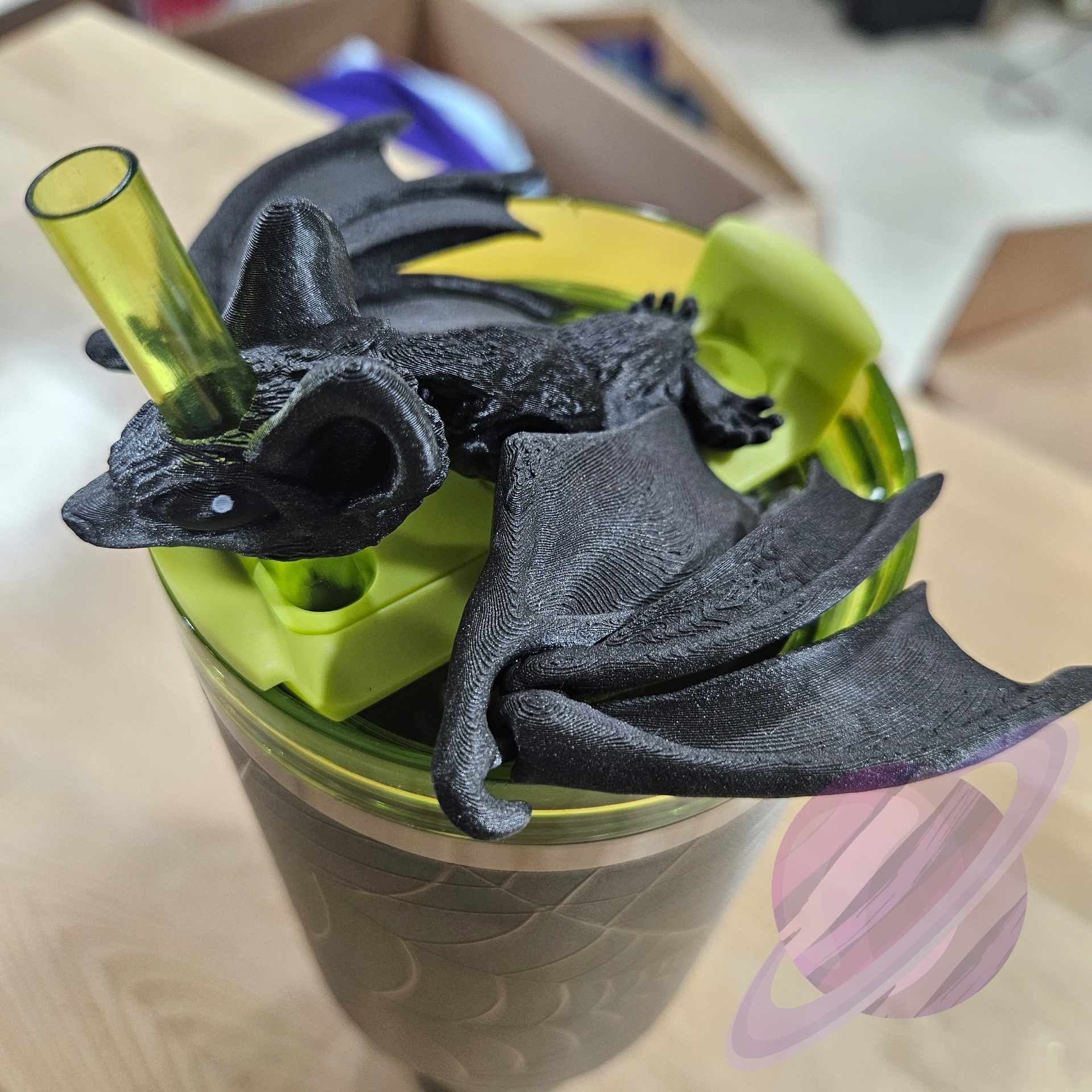 BAT-3D PRINTED STRAW BUDDY - Image 3