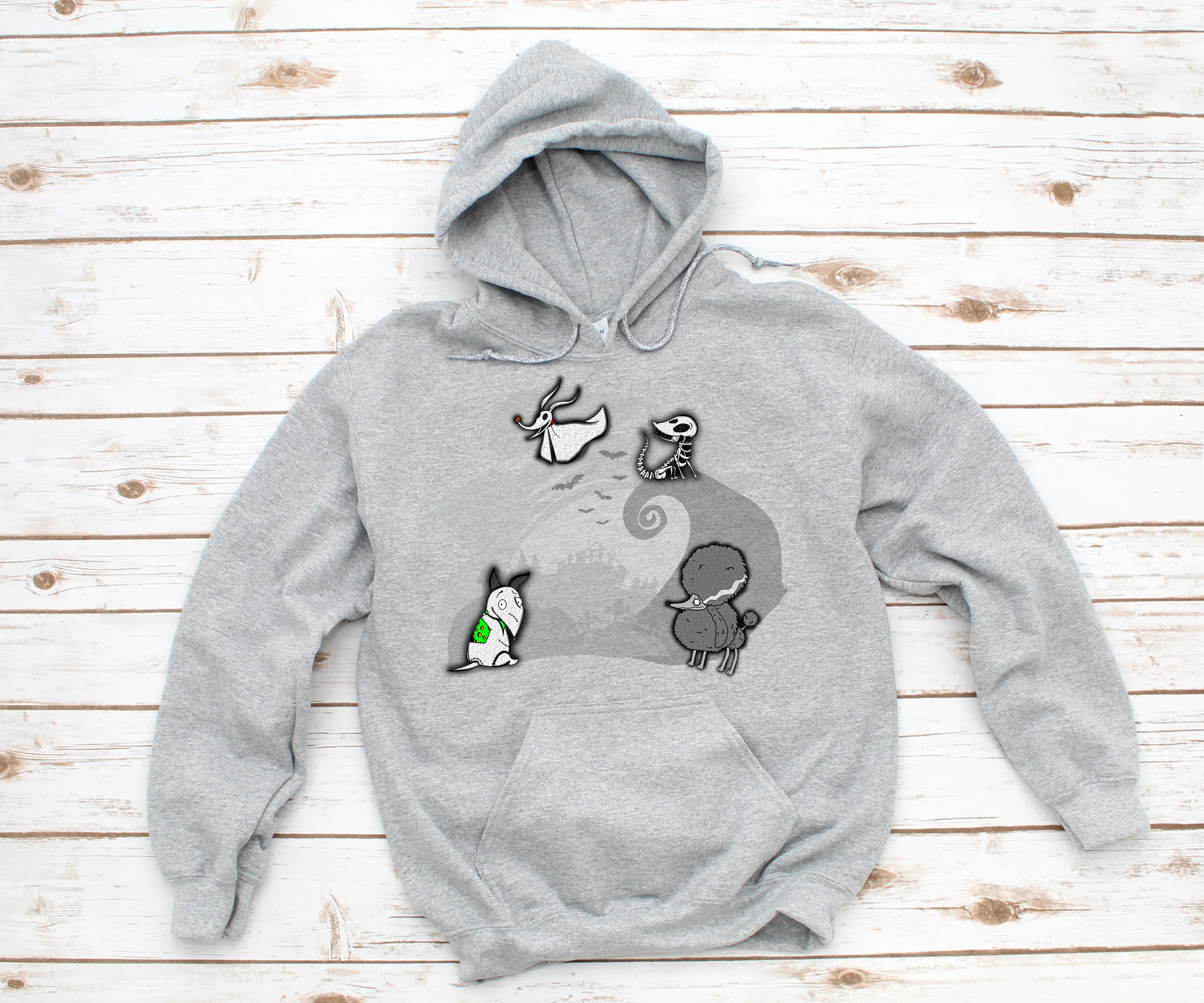 BATCH 60- CREEPY DOGS HOODIE