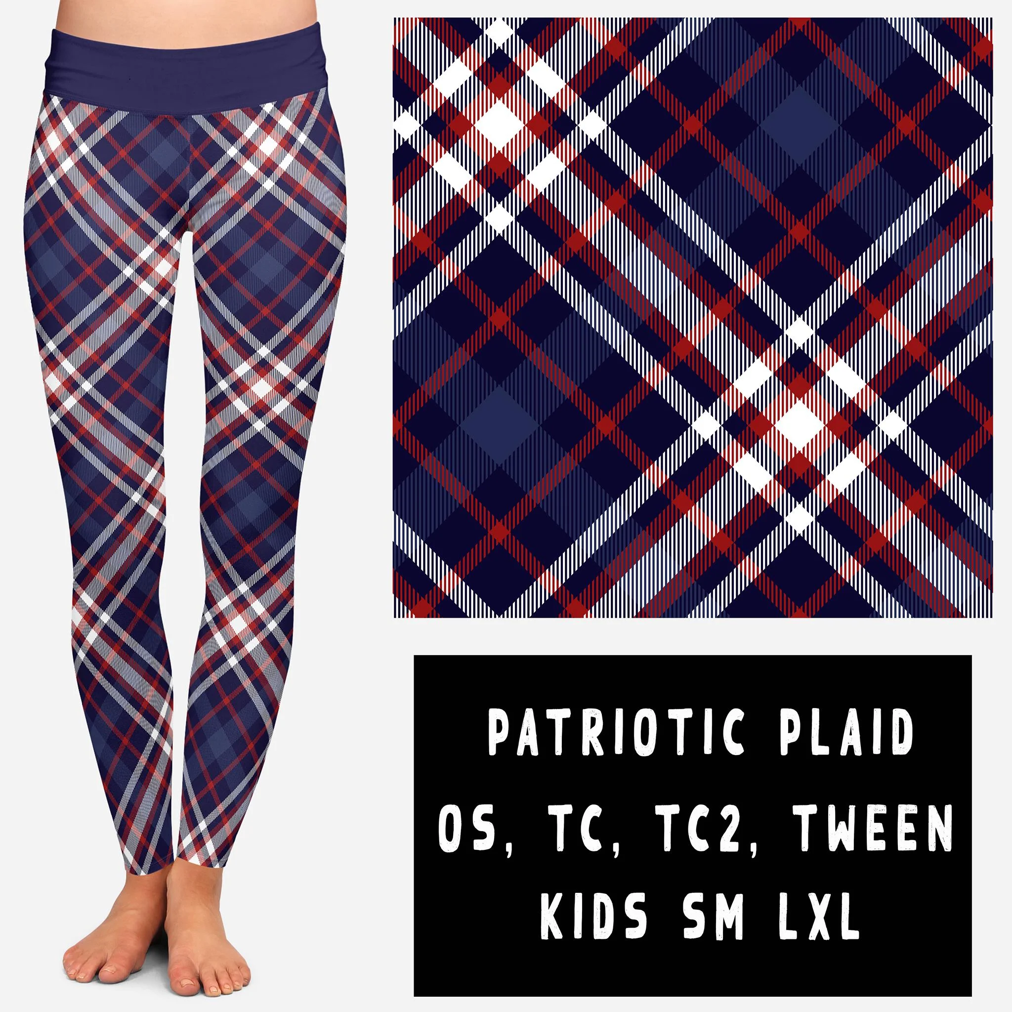 BATCH 56- PATRIOTIC PLAID - Image 5