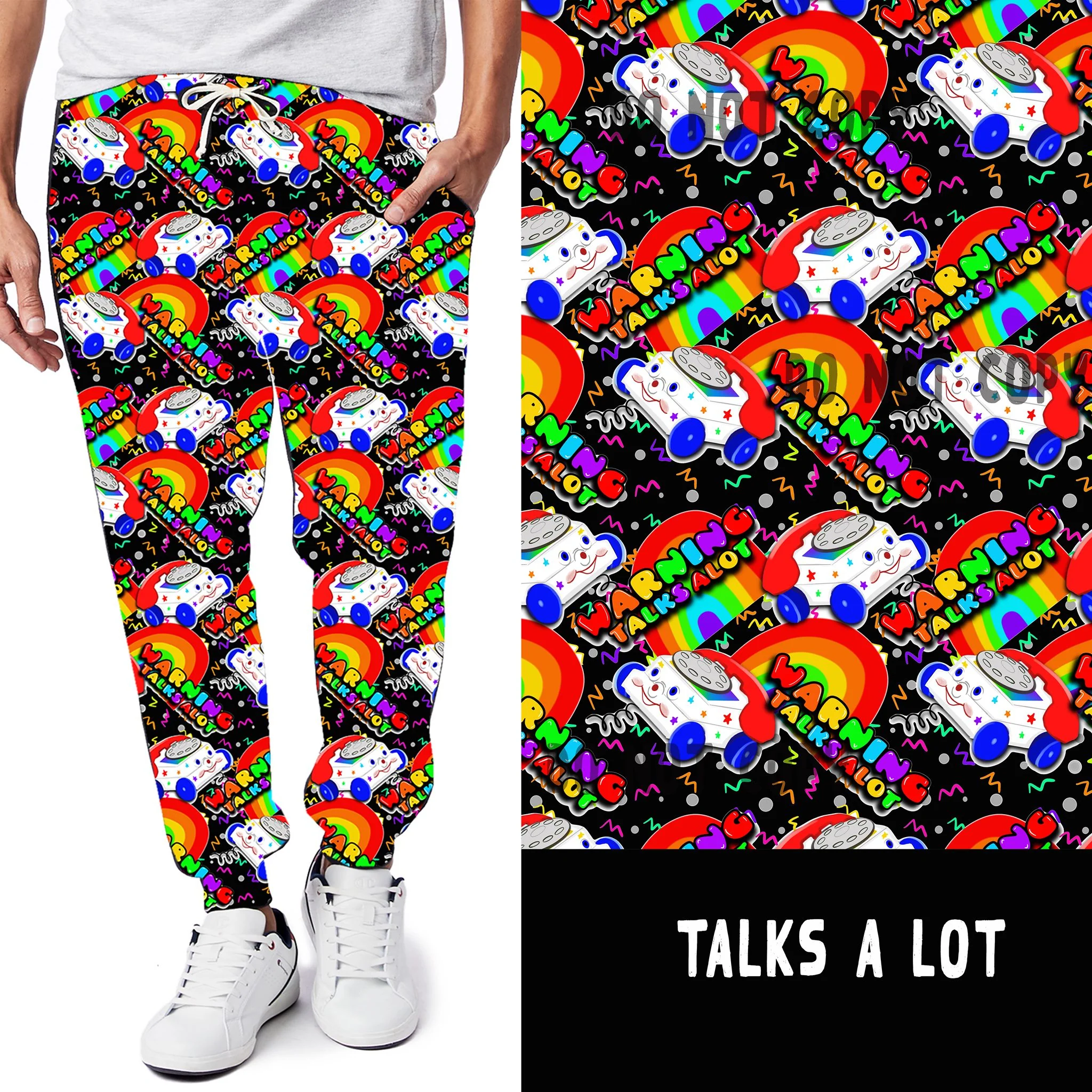 BATCH 60-TALKS A LOT LEGGINGS/JOGGERS - Image 2