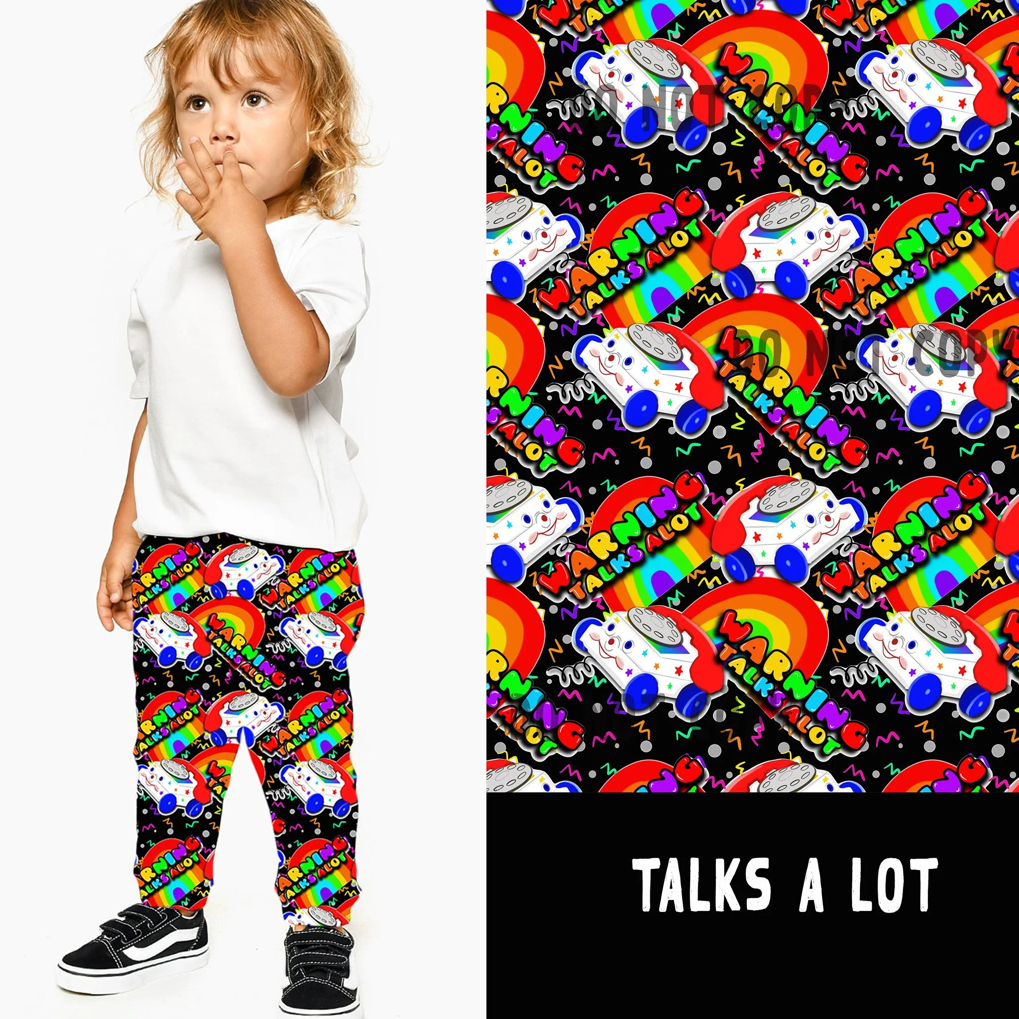 BATCH 60-TALKS A LOT LEGGINGS/JOGGERS - Image 3