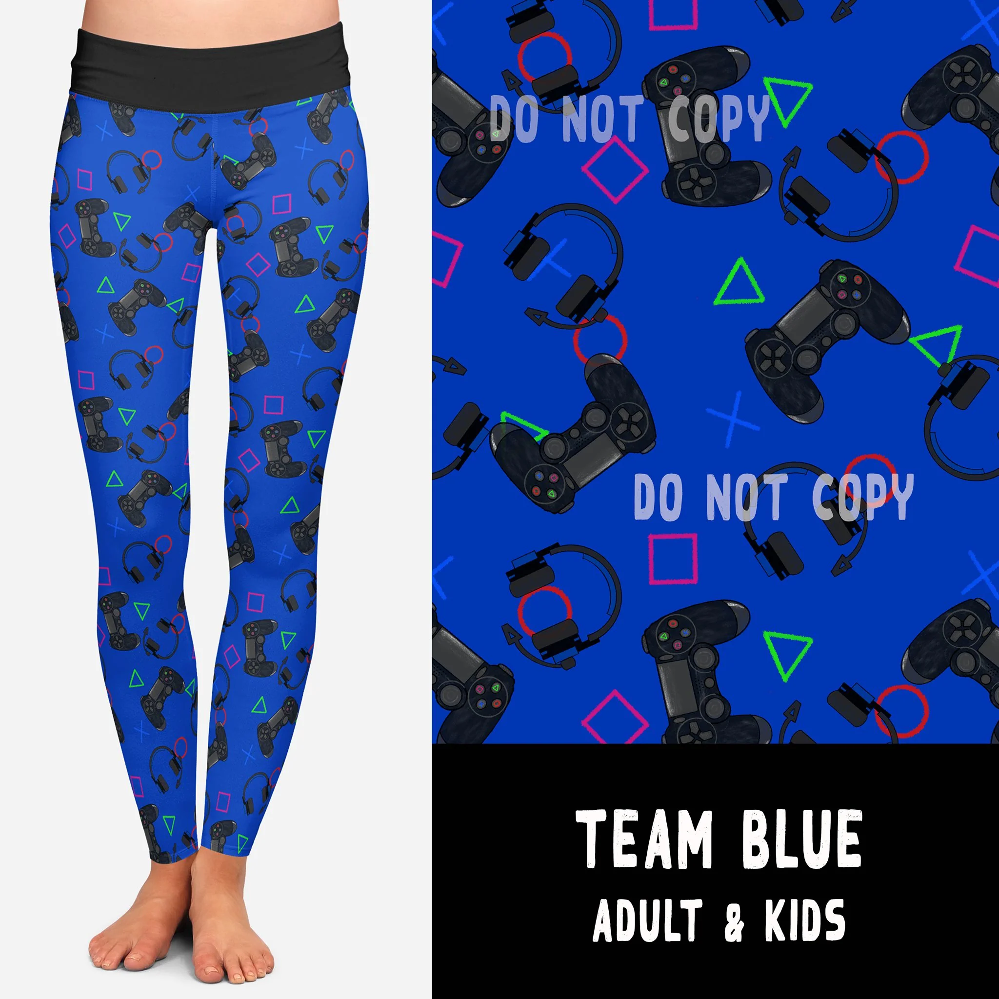 BATCH 61-TEAM BLUE LEGGINGS/JOGGERS - Image 2