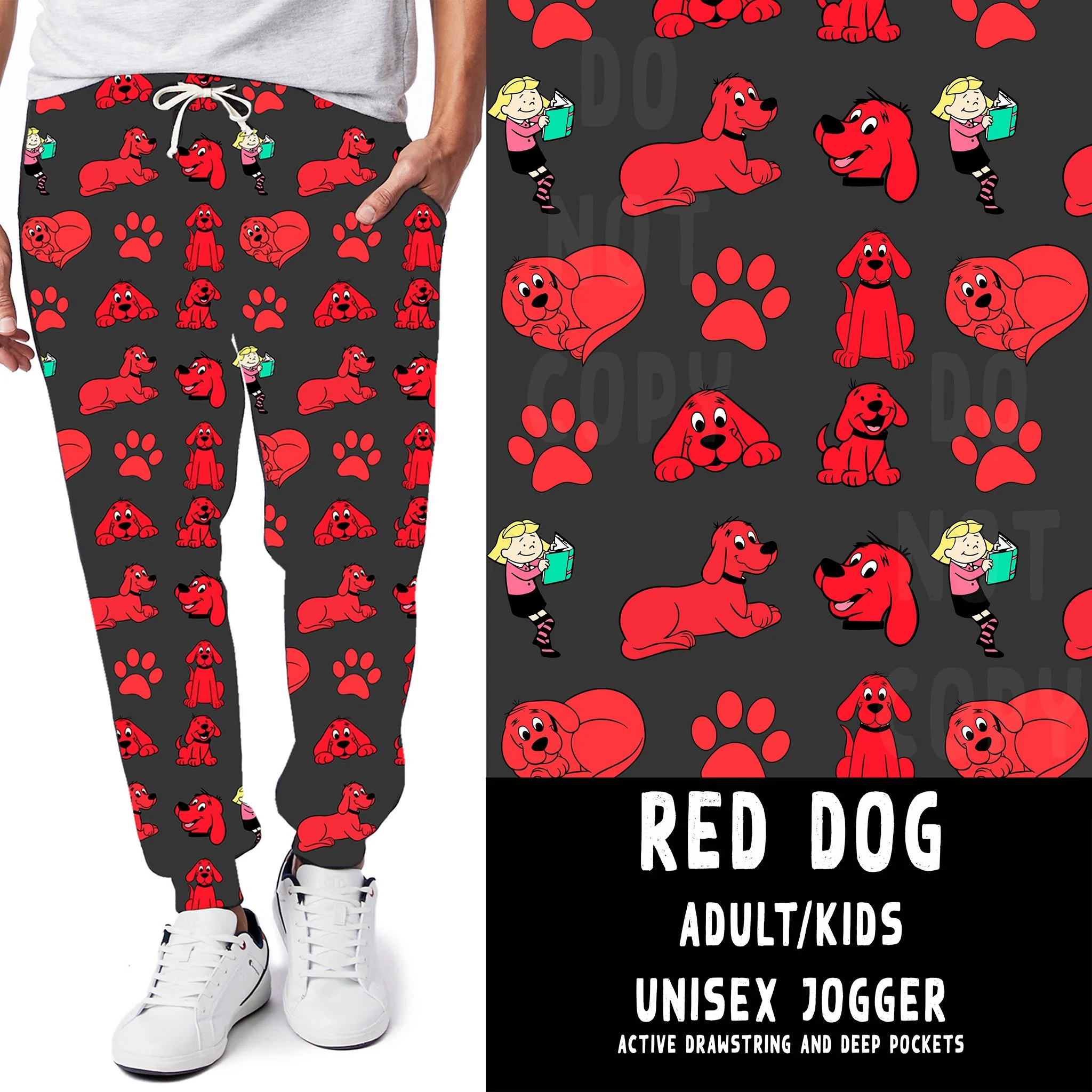 BATCH 62-RED DOG LEGGINGS/JOGGERS - Image 2