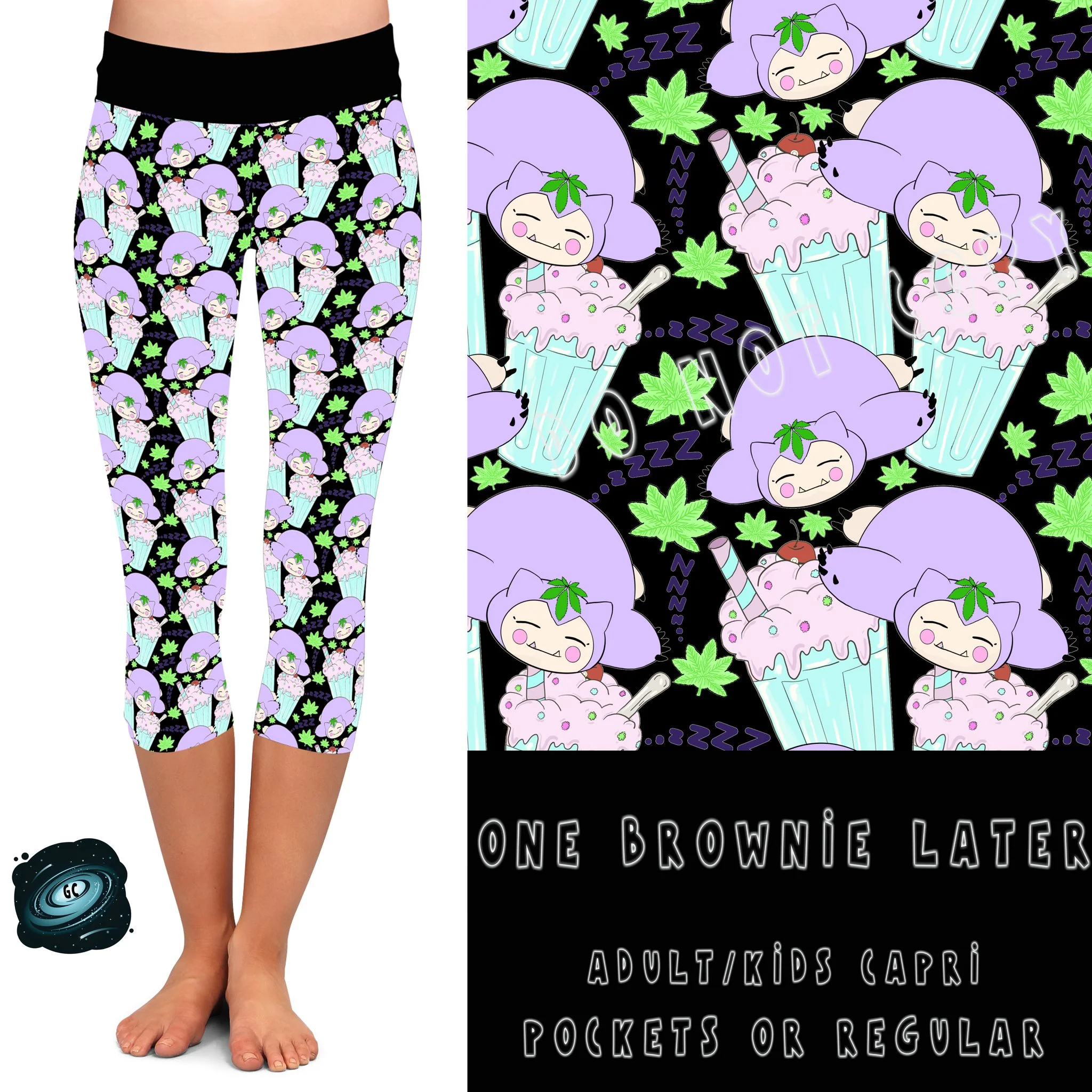 BATCH 65- ONE BROWNIE LATER LEGGINGS/CAPRI/JOGGERS - Image 2