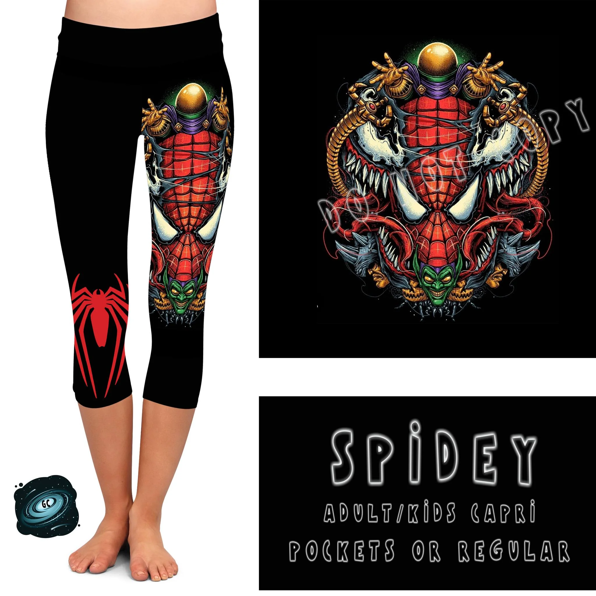 BATCH 65- SPIDEY LEGGINGS/CAPRI/JOGGERS - Image 2