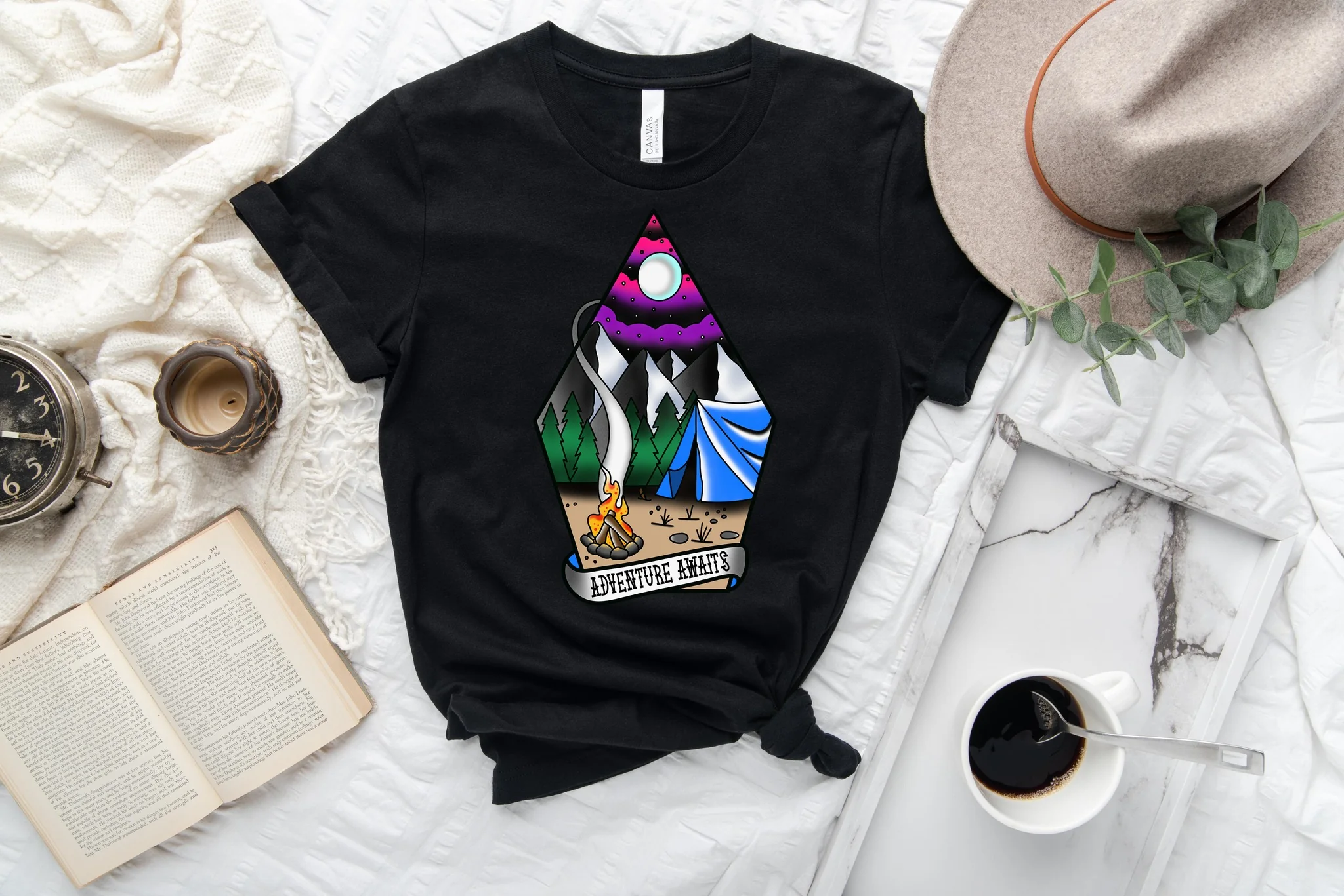 ADVENTURE AWAITS 1 TEE