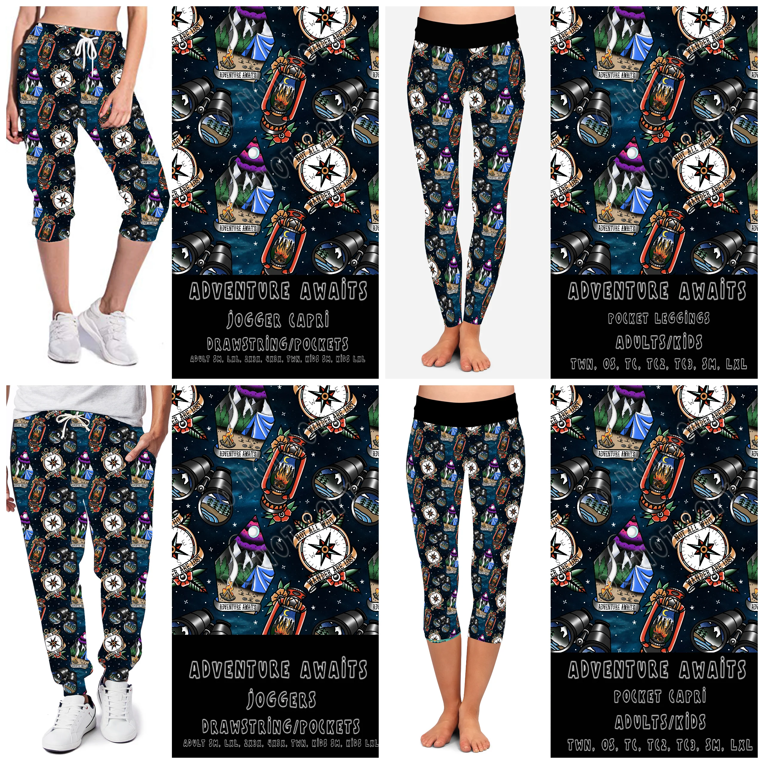BATCH 66- ADVENTURE AWAITS-LEGGING/JOGGER
