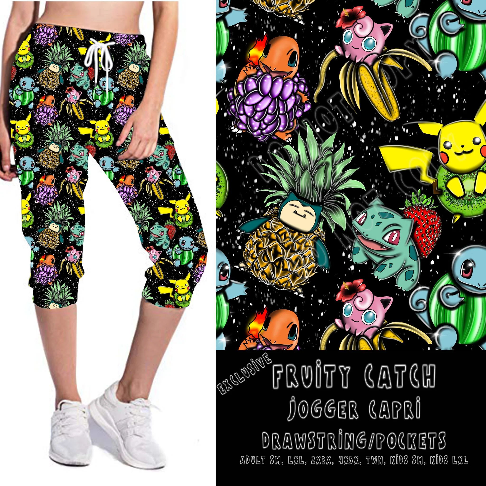 BATCH 68- FRUITY CATCH-LEGGINGS/CAPRI/JOGGER/Shorts - Image 4