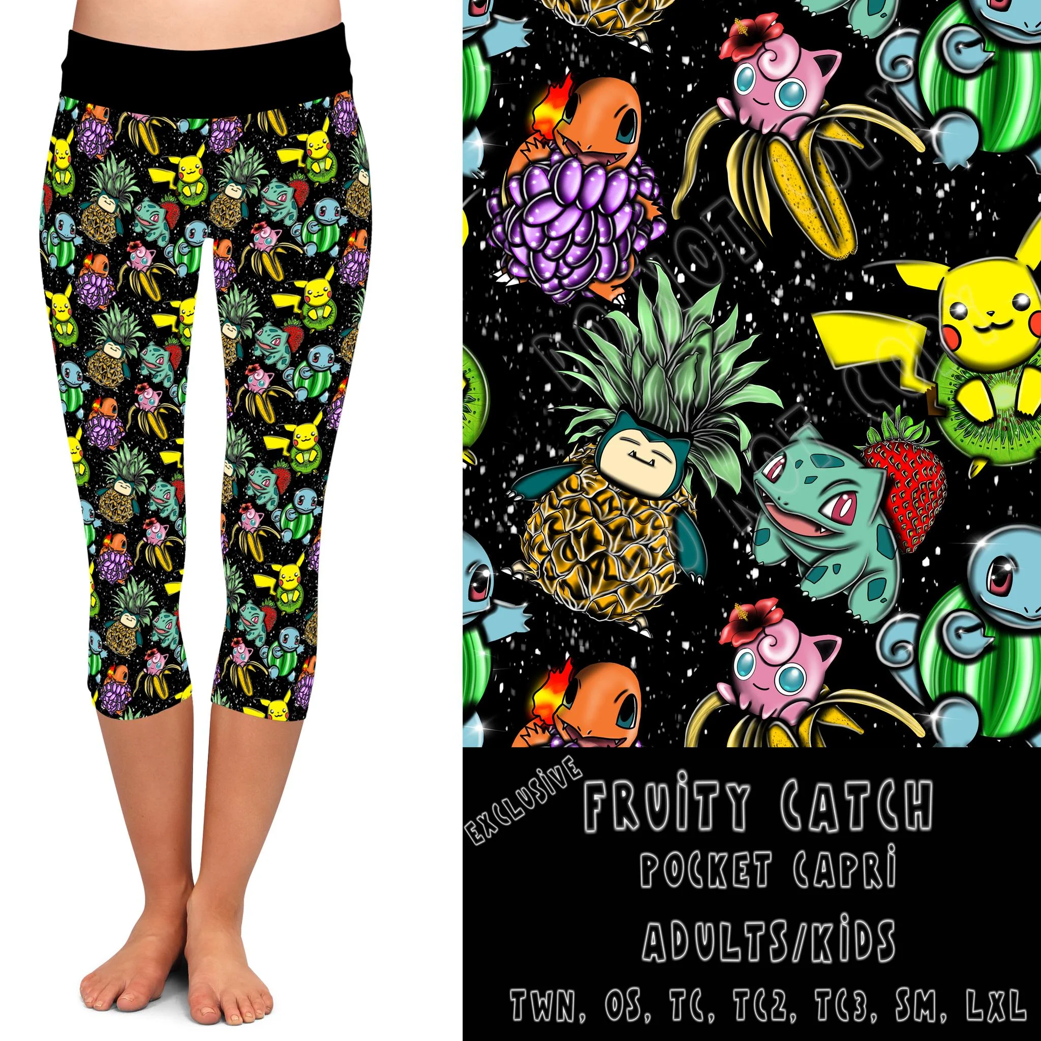 BATCH 68- FRUITY CATCH-LEGGINGS/CAPRI/JOGGER/Shorts - Image 5