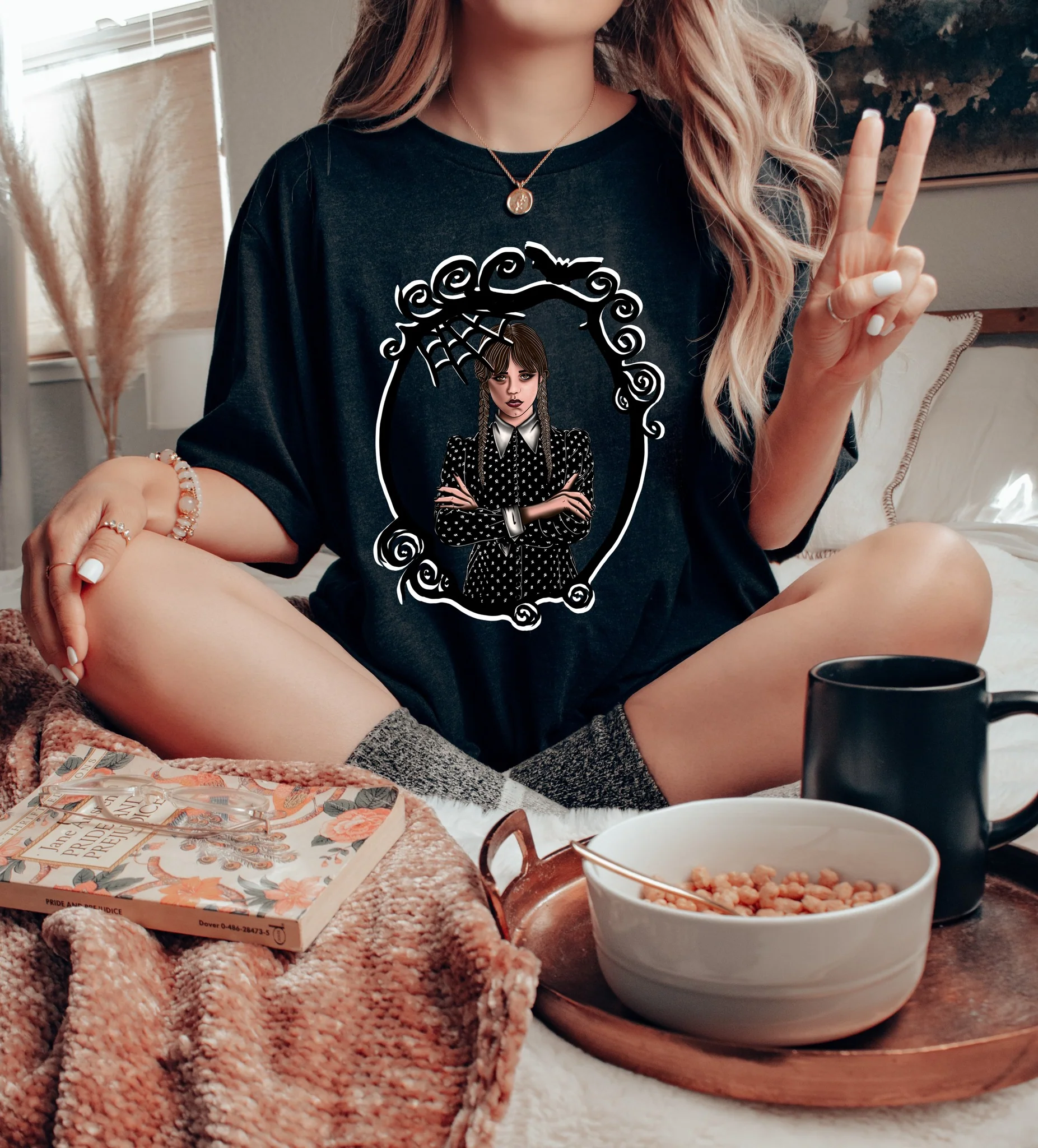 BATCH 70-CREEPY GIRL- UNISEX TEE ADULTS/KIDS