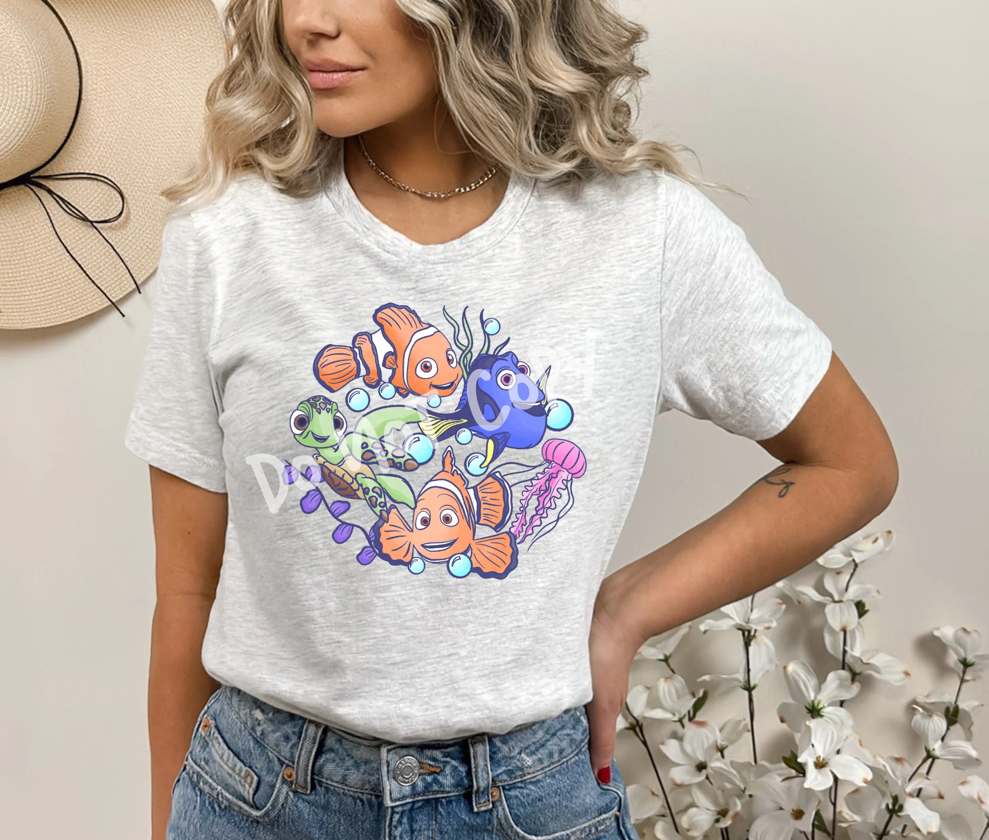 KEEP SWIMMING TEE