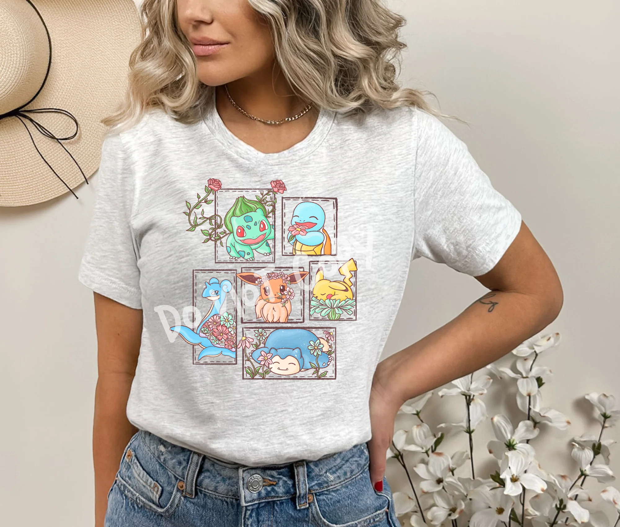 POKE PATCHES TEE