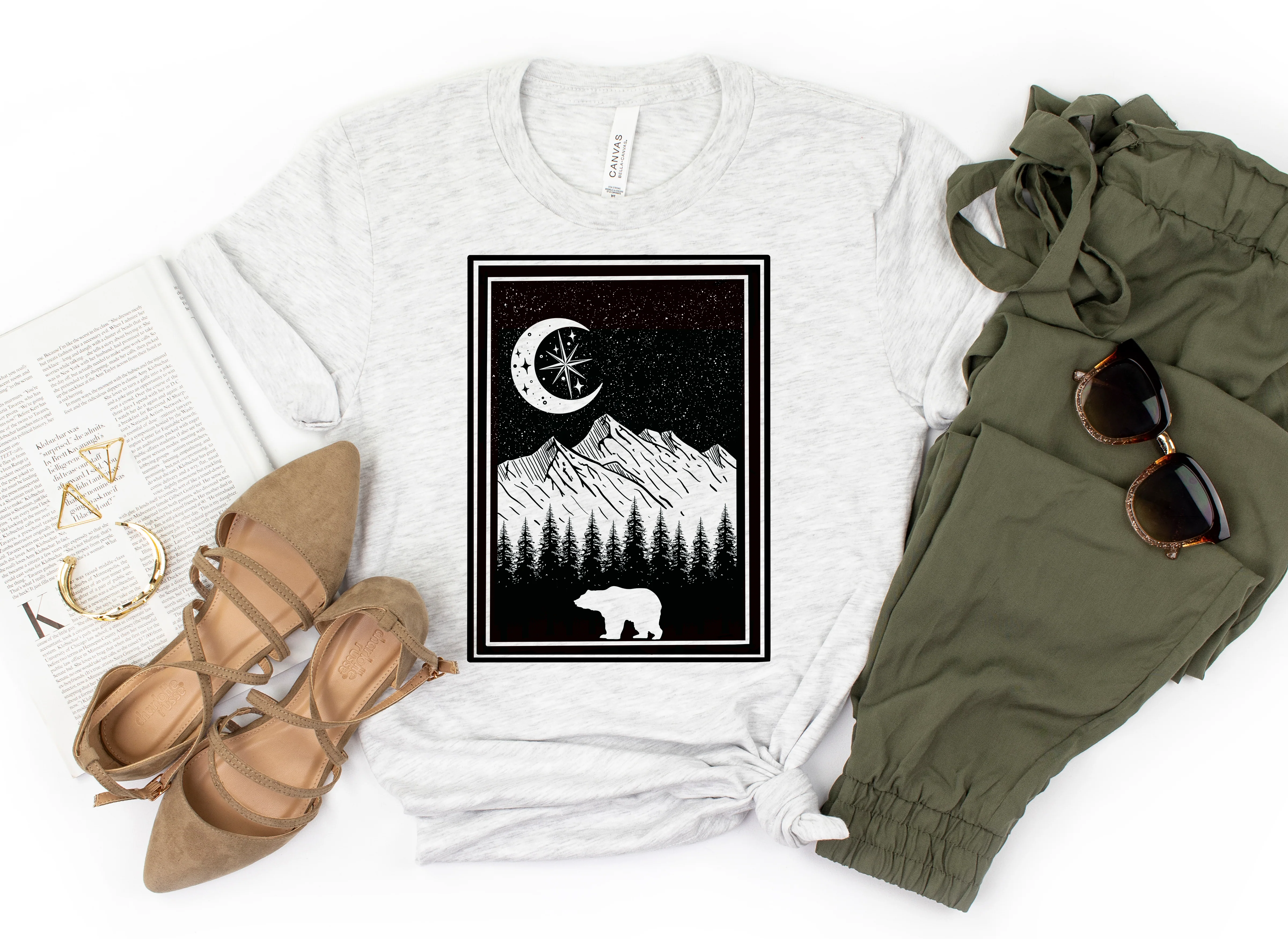 BEAR MOON TEE