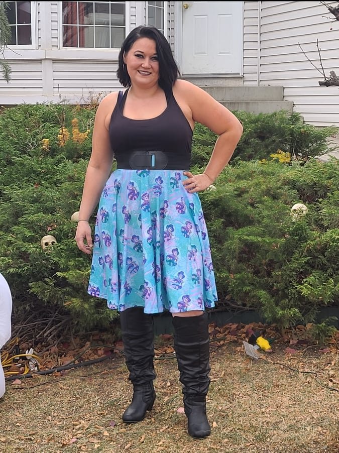 BEARY SCARY RUN- BEAR MASH SWING SKIRT - Image 3