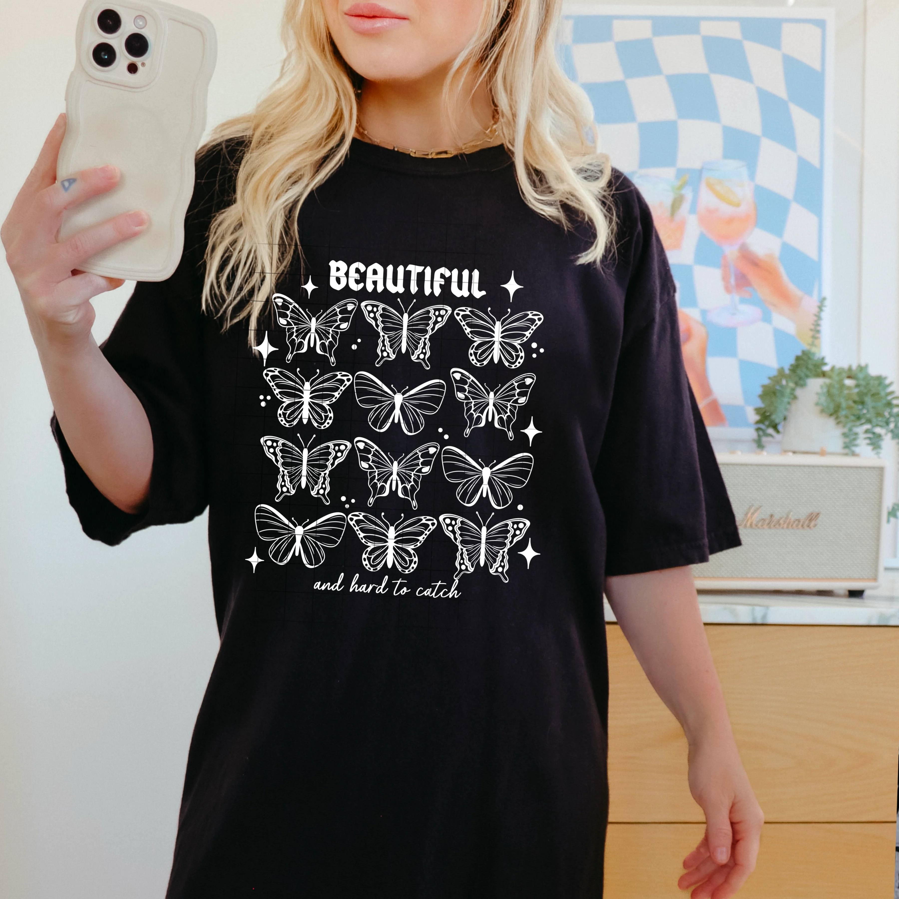 BEAUTIFUL HARD TO CATCH TEE - Image 2