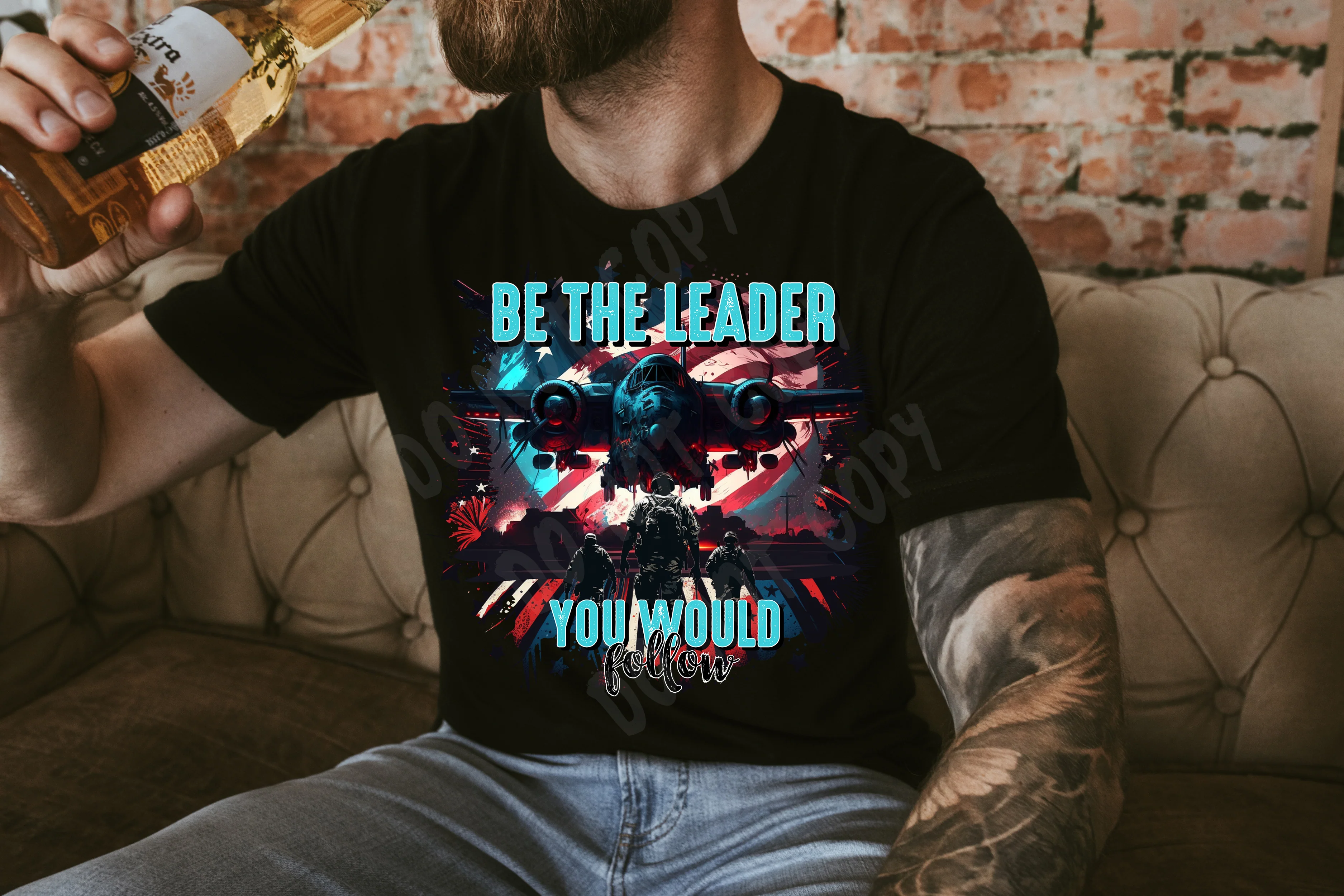 BECAUSE OF BRAVE TEE