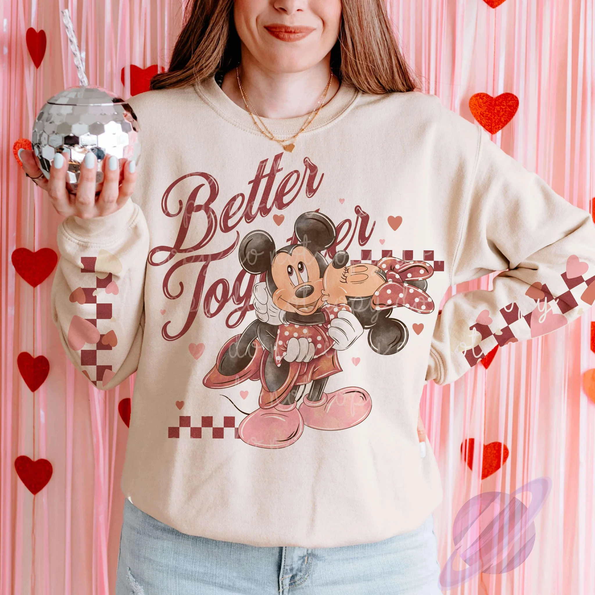 BETTER TOGETHER SWEATSHIRT W/ SLEEVE PRINT - Image 2