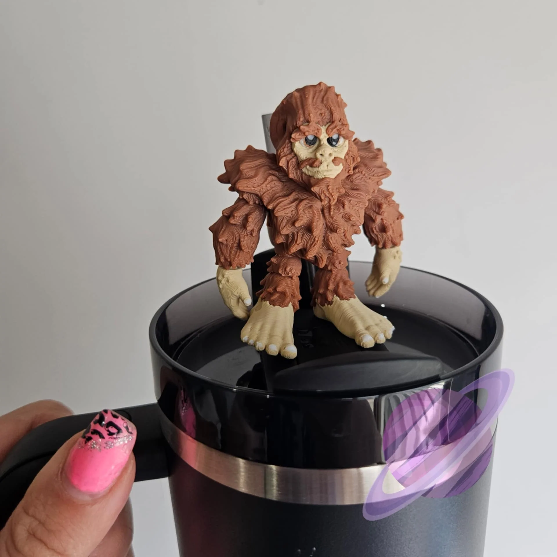 BIG FOOT 3D PRINTED STRAW BUDDY - Image 3