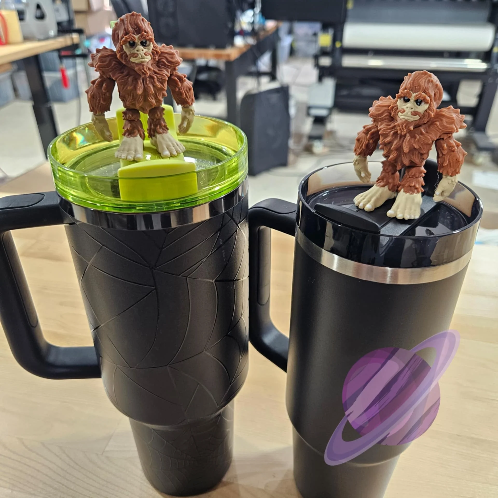 BIG FOOT 3D PRINTED STRAW BUDDY - Image 5