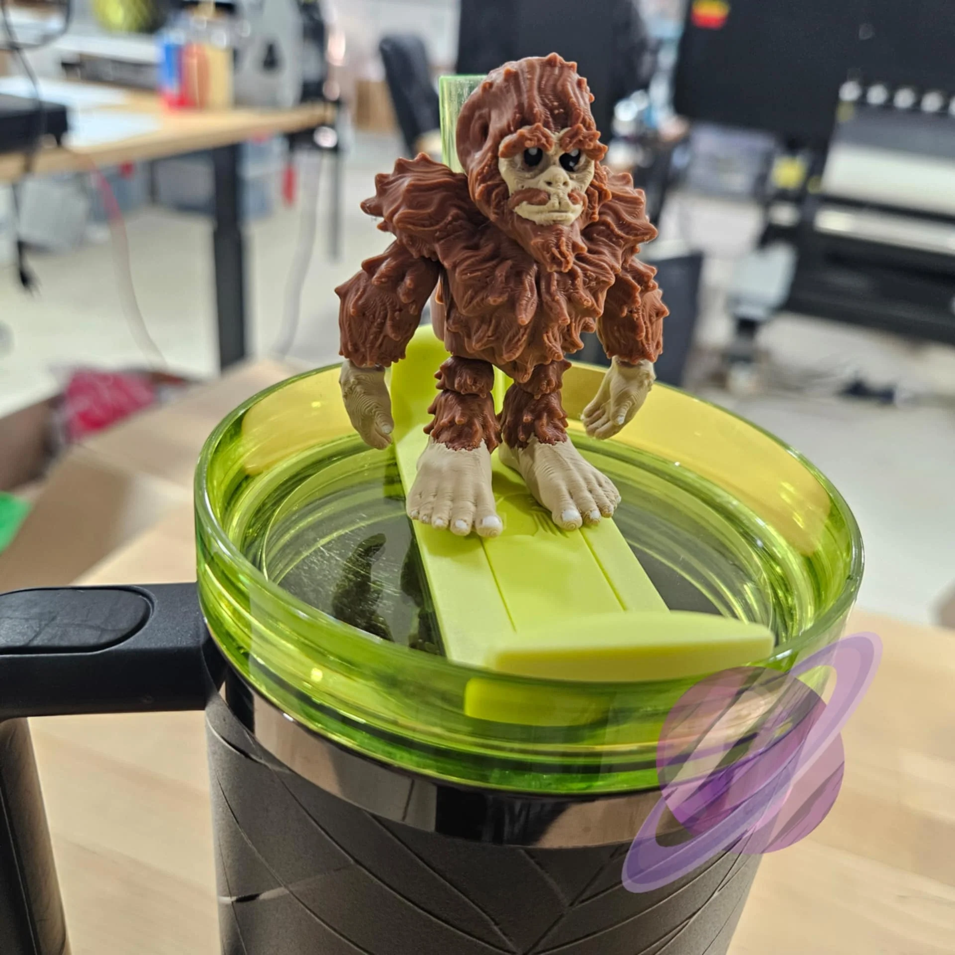 BIG FOOT 3D PRINTED STRAW BUDDY - Image 6