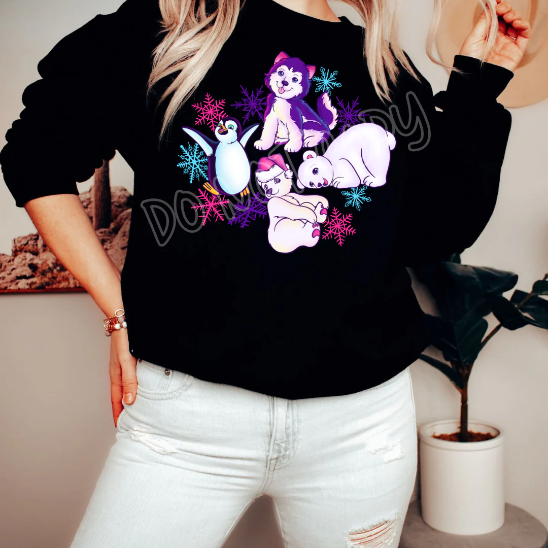 BLUE WINTER - HOLIDAY RUN 1 - UNISEX HOODIE/SWEATER