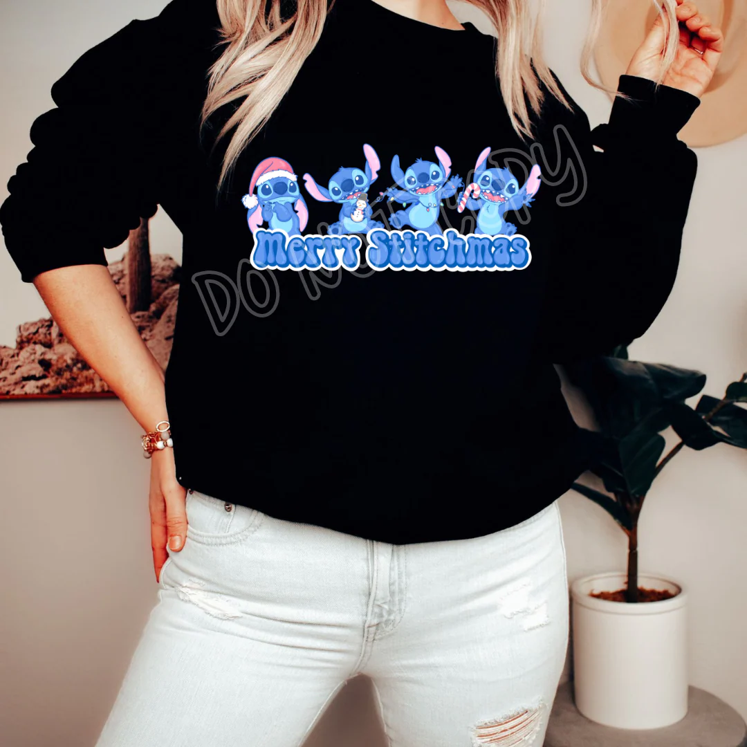 BLUE XMAS - HOLIDAY RUN 1 - UNISEX TEE ADULTS/KIDS