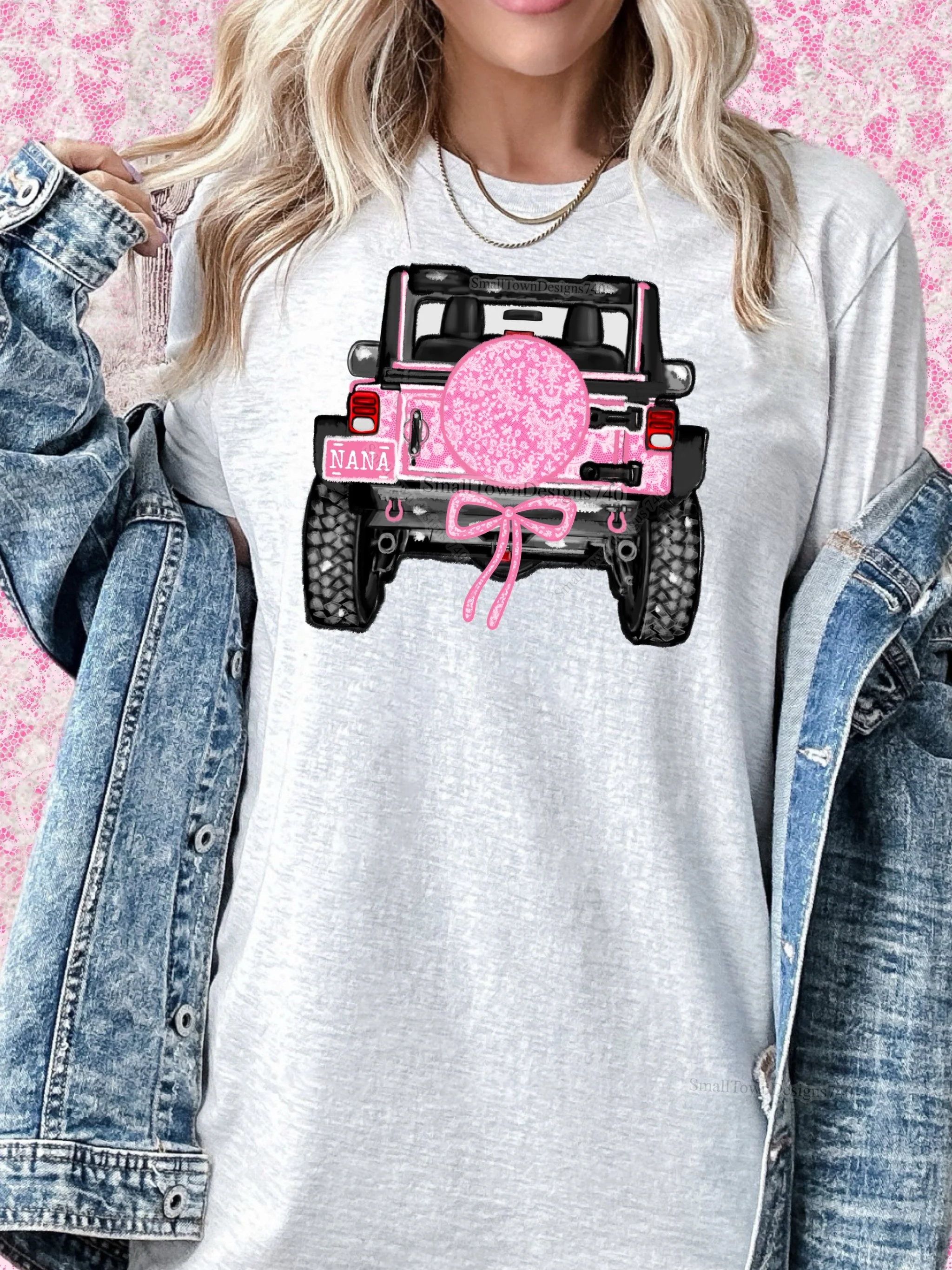 BOW JP PINK COLLECTION TEES (MULTIPLE OPTIONS) - Image 4