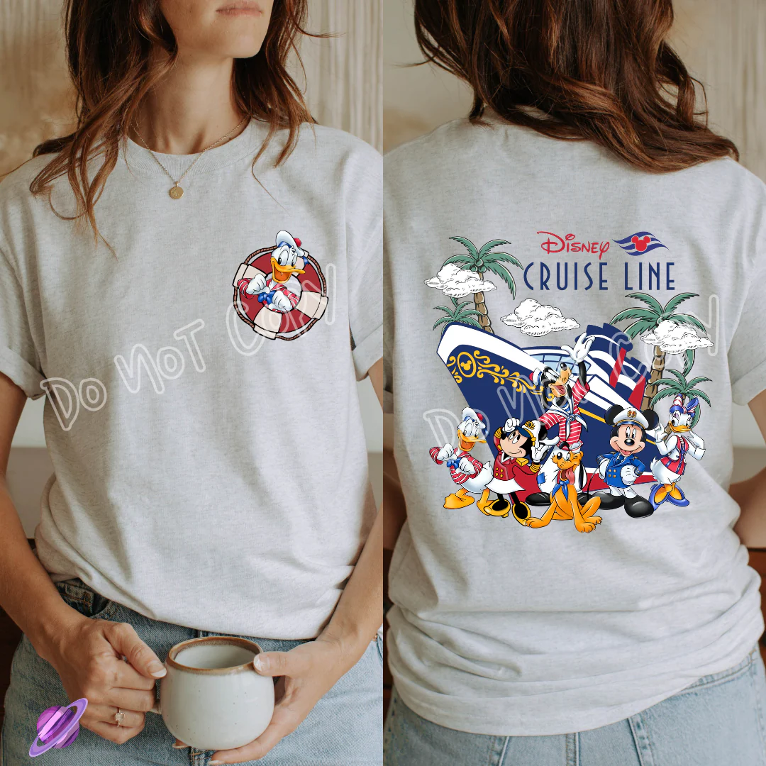 BOY DUCK CRUISE DOUBLE SIDED TEE