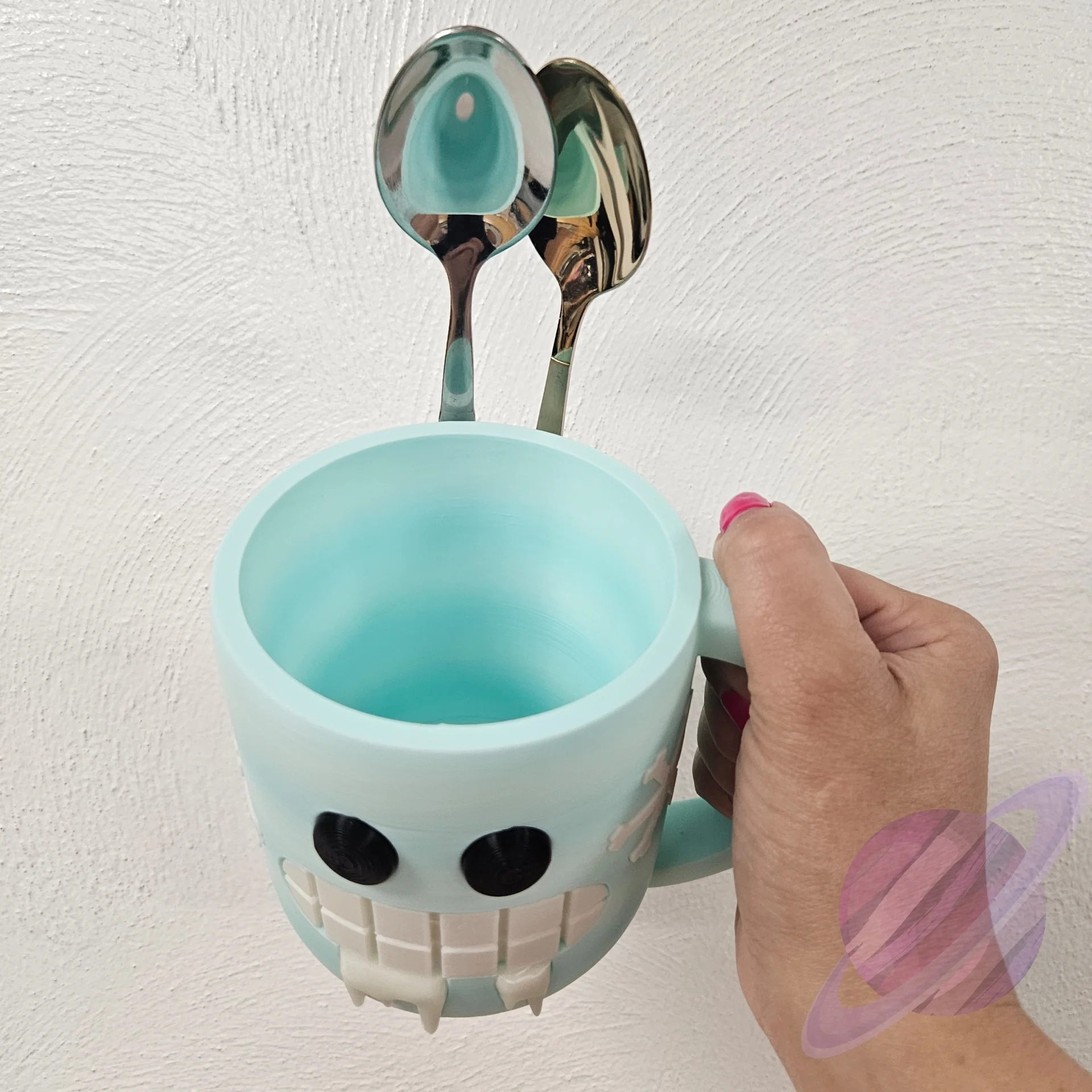 BRAIN FREEZE- 3D PRINTED ICE CREAM PINT HOLDER - Image 9