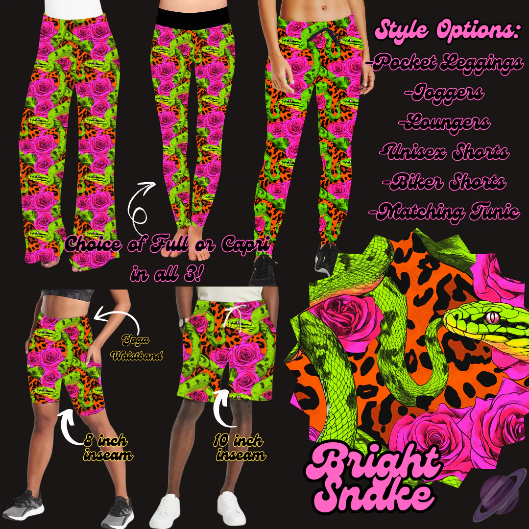 BRIGHT SNAKE-PRETTY RUN PREORDER CLOSING 1/30