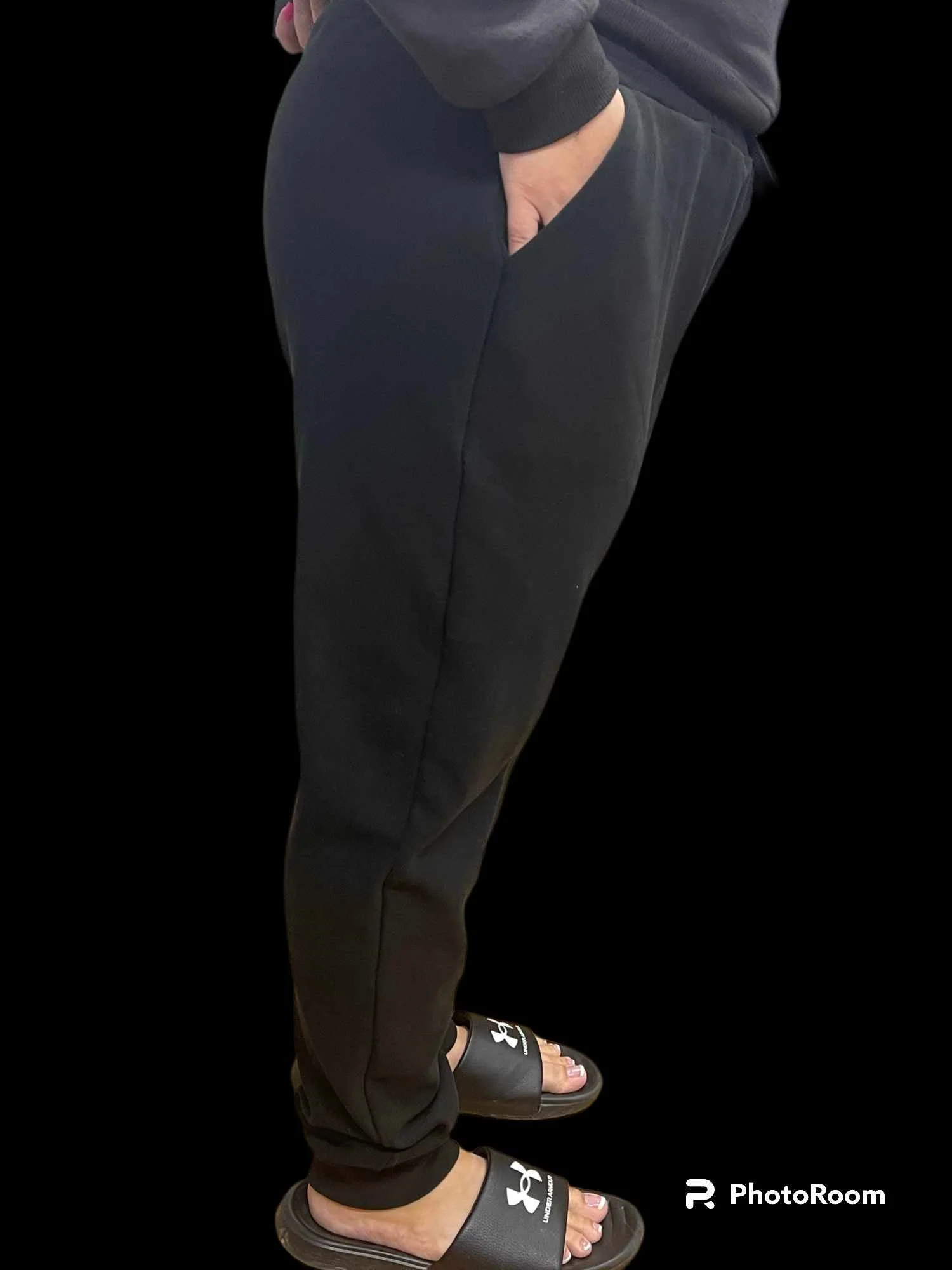 BUTTERFLY - BUTTER FLEECE LINED UNISEX JOGGERS - Image 4