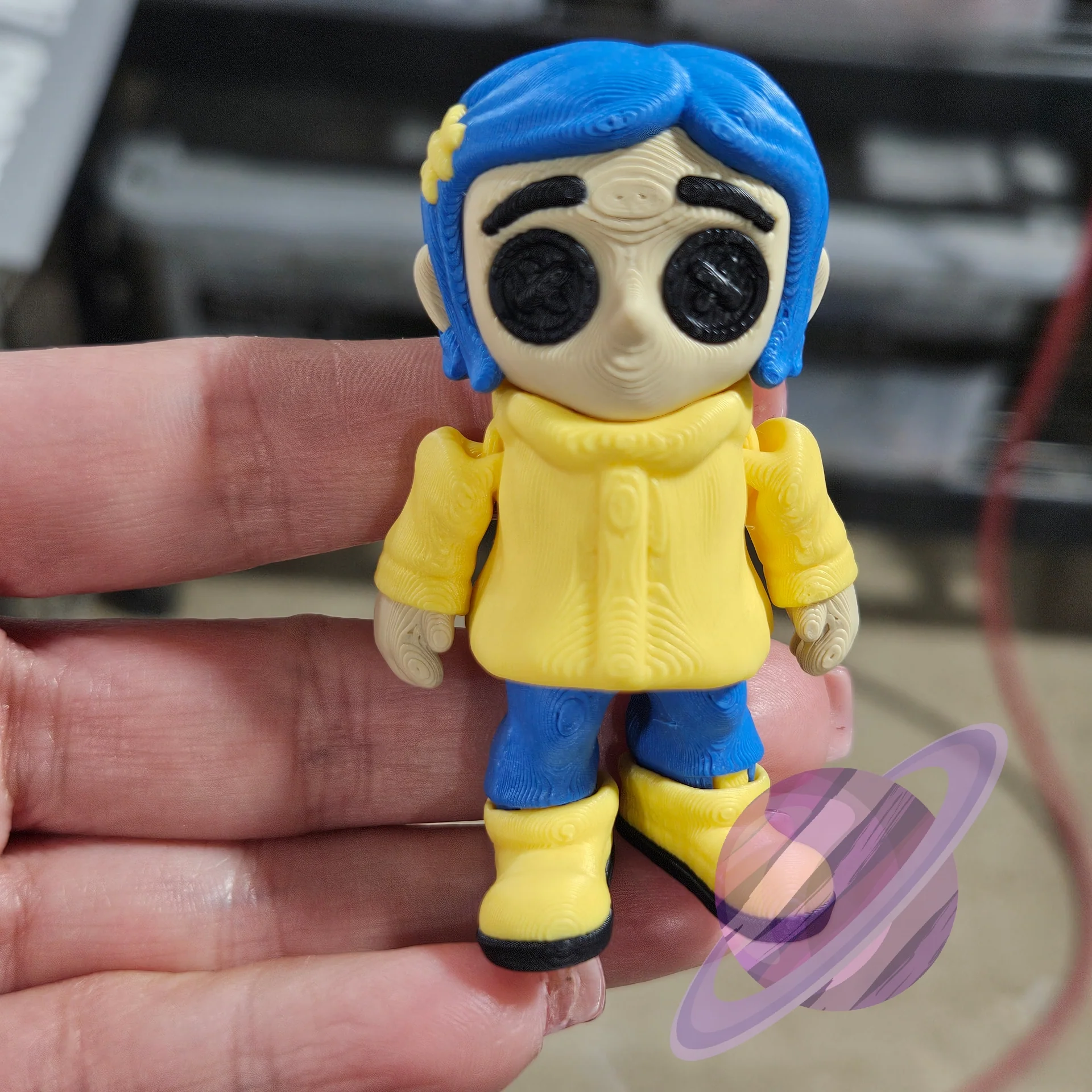 BUTTON EYES-3D PRINTED STRAW BUDDY - Image 2